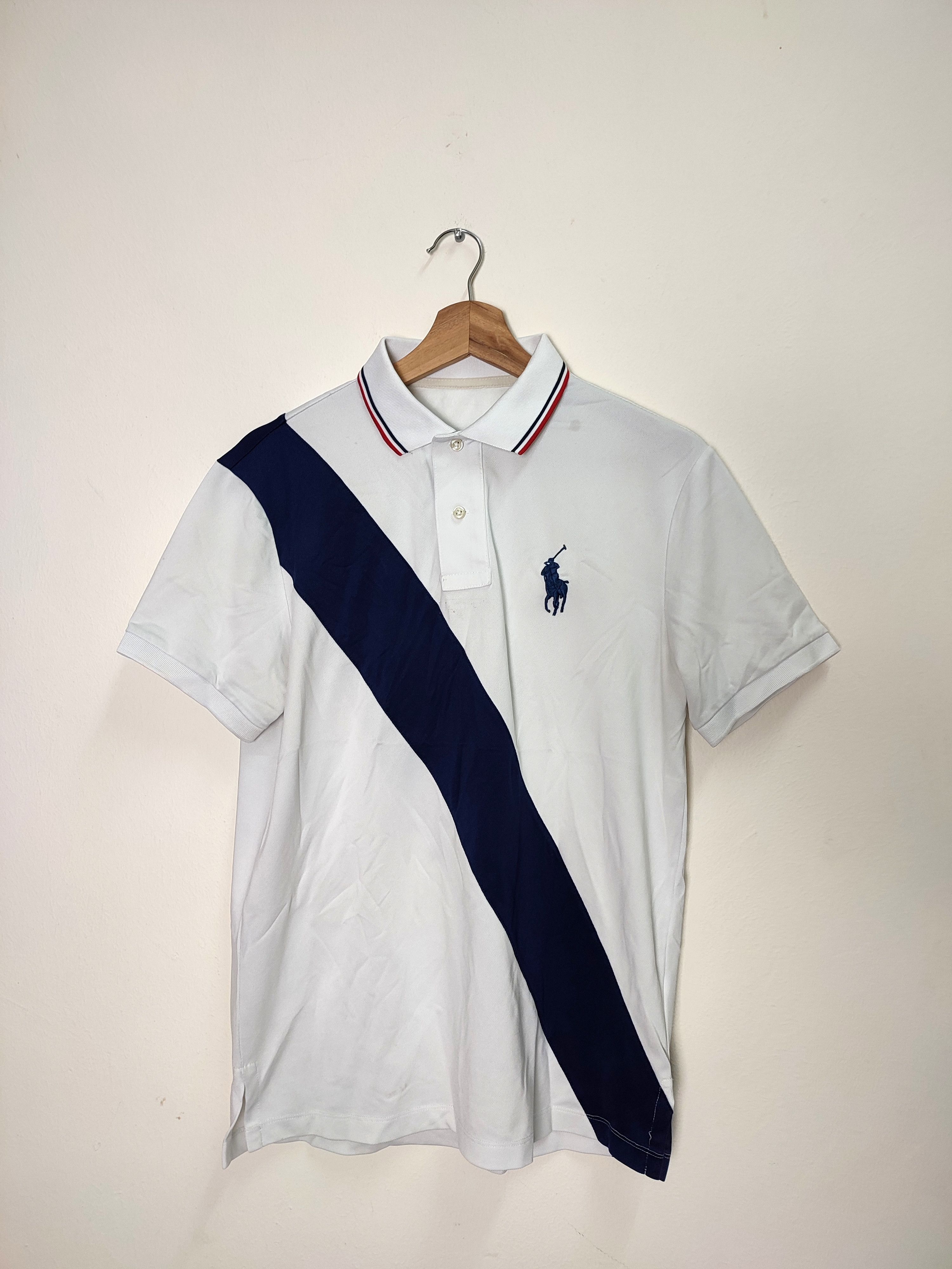 Polo Ralph Lauren Ralph Lauren Polo Shirt with Diagonal Stripe Size US M / EU 48-50 / 2 - 1 Thumbnail