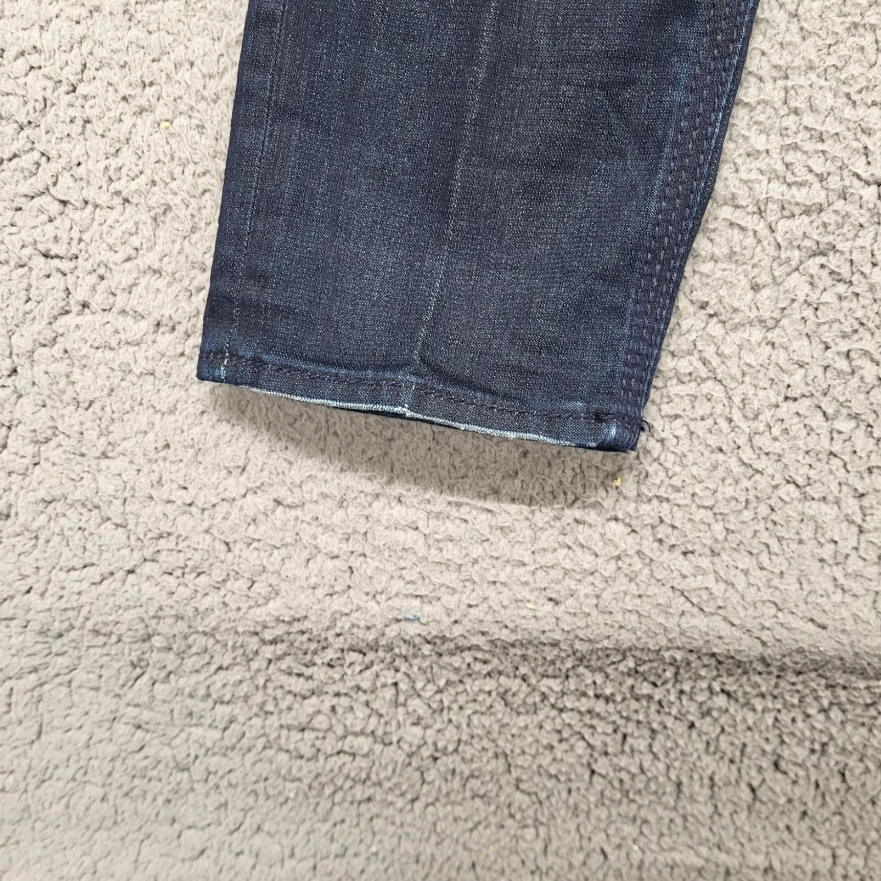 Vintage Rock Revival Debbie Boot Cut Jeans Women's 31×34 Bootcut Denim Blue Distressed Logo 5-Pocket Western Cowboy Rock Revival Debbie bootcut Women 31×34 Size 24" / US 00 / IT 34 - 4 Thumbnail