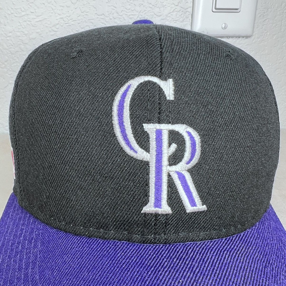 Sports Specialties 1990s Colorado Rockies Sports Specialties Side Logo Snapback Size ONE SIZE - 2 Thumbnail