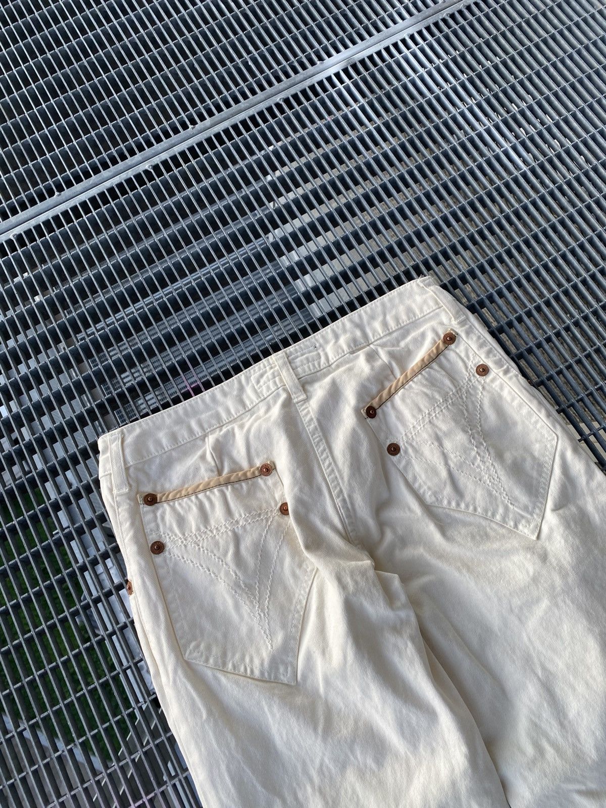 Andrew Mackenzie Andrew Mackenzie Skull Streetwear Jeans Size 26" / US 2 / IT 38 - 5 Thumbnail
