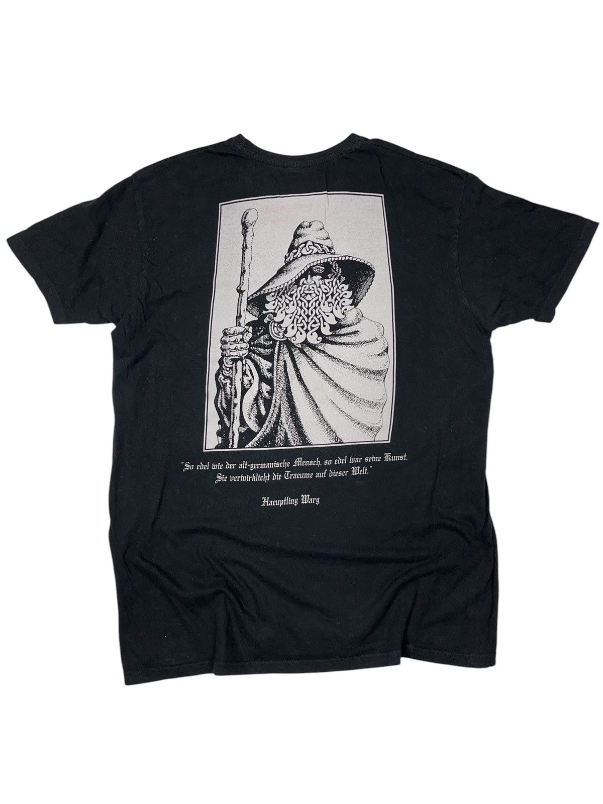 Band Tees Vintage 00s Burzum Det som engang var T-shirt Size US XXL / EU 58 / 5 - 2 Thumbnail