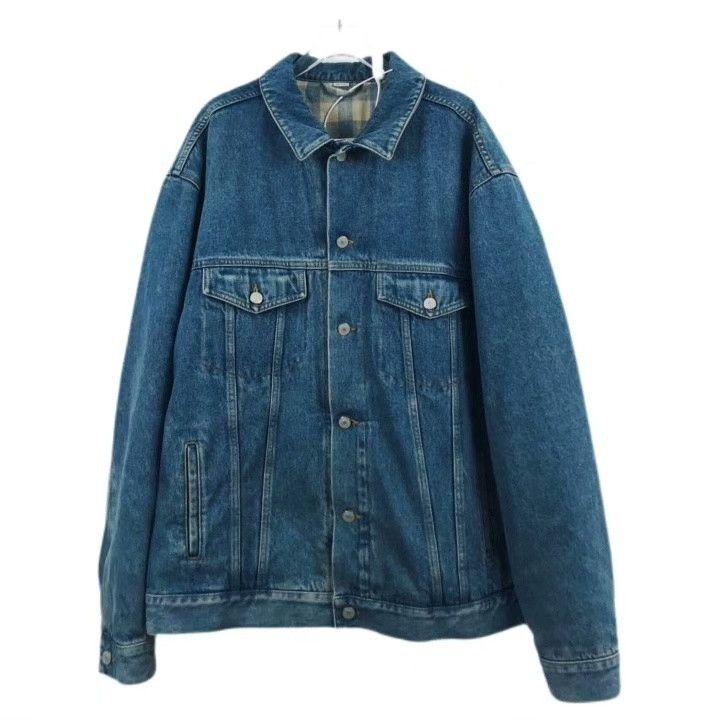 Gucci Gucci Blue Logo Embroidered Denim Jacket Size US L / EU 52-54 / 3 - 1 Thumbnail