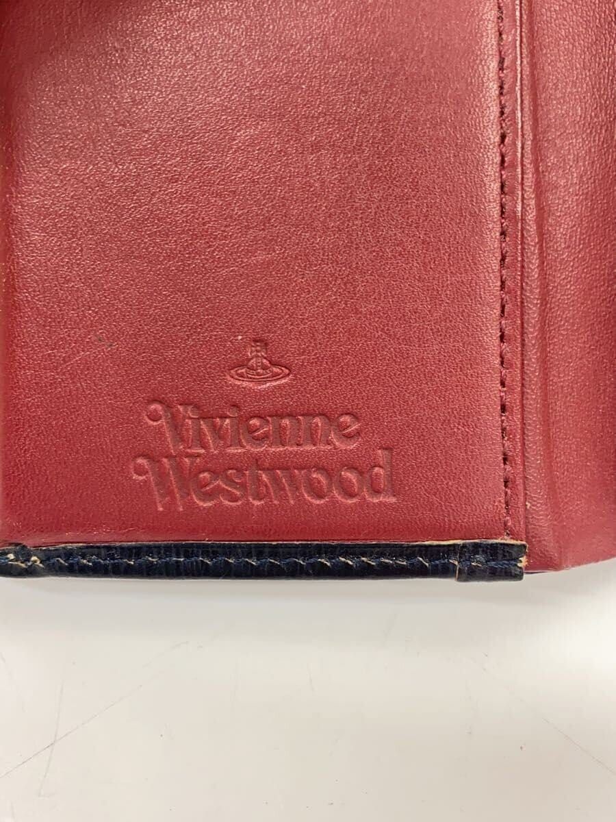 Vivienne Westwood Contrast Stitch Orb Leather Wallet Size ONE SIZE - 6 Thumbnail
