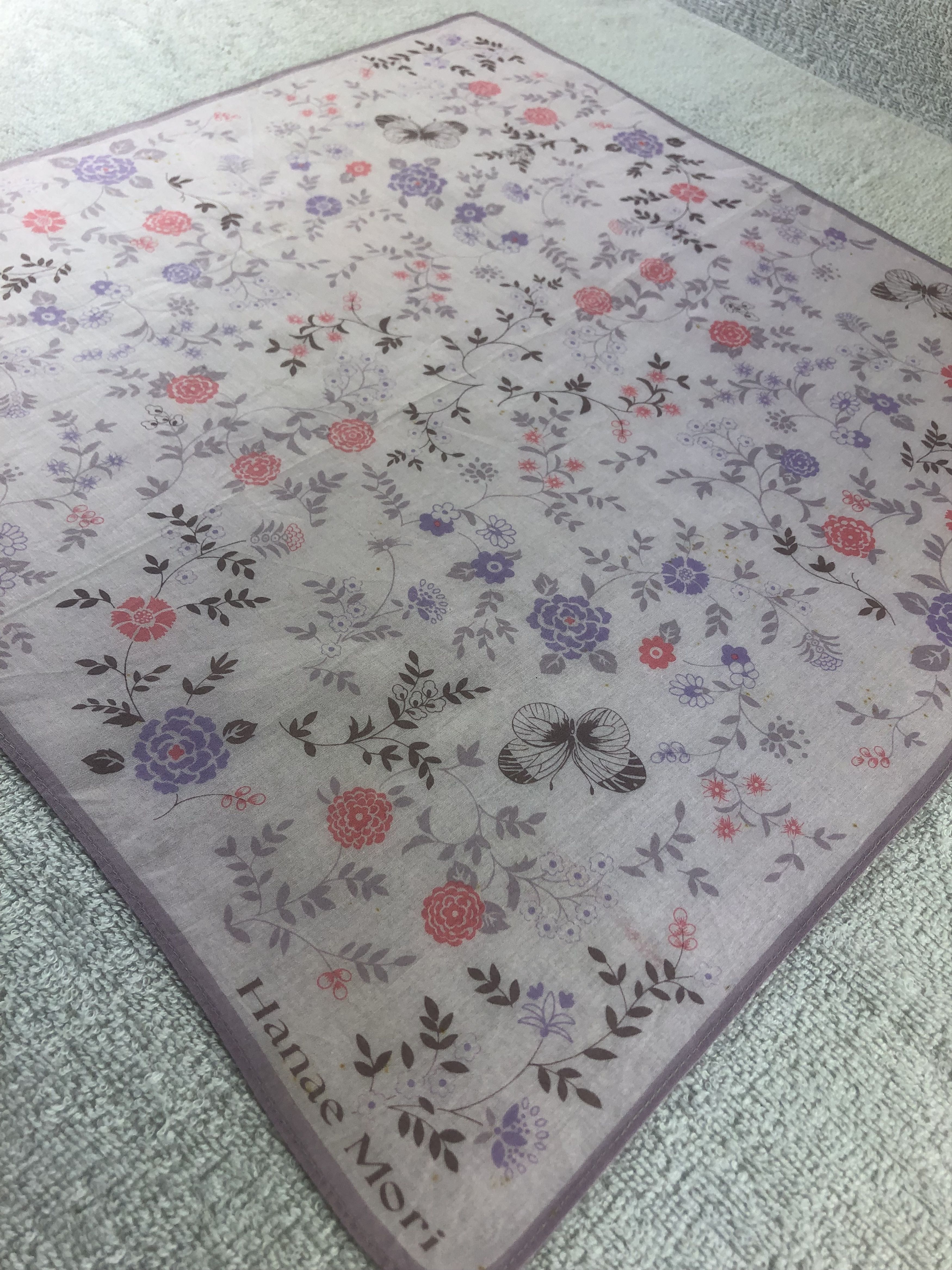 Hanae Mori × Japanese Brand × Vintage Hanae Mori Handkerchief / Bandana / Neckerchief Size ONE SIZE - 4 Thumbnail
