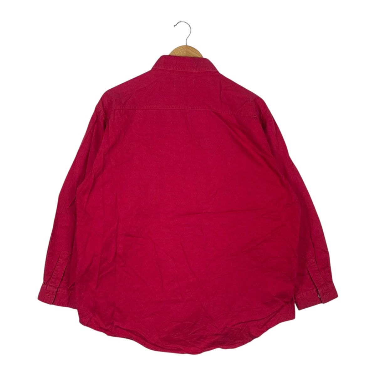 Missoni Missoni Sport Vintage Button-Up Shirt Red Cotton Twill Size US M / EU 48-50 / 2 - 4 Thumbnail