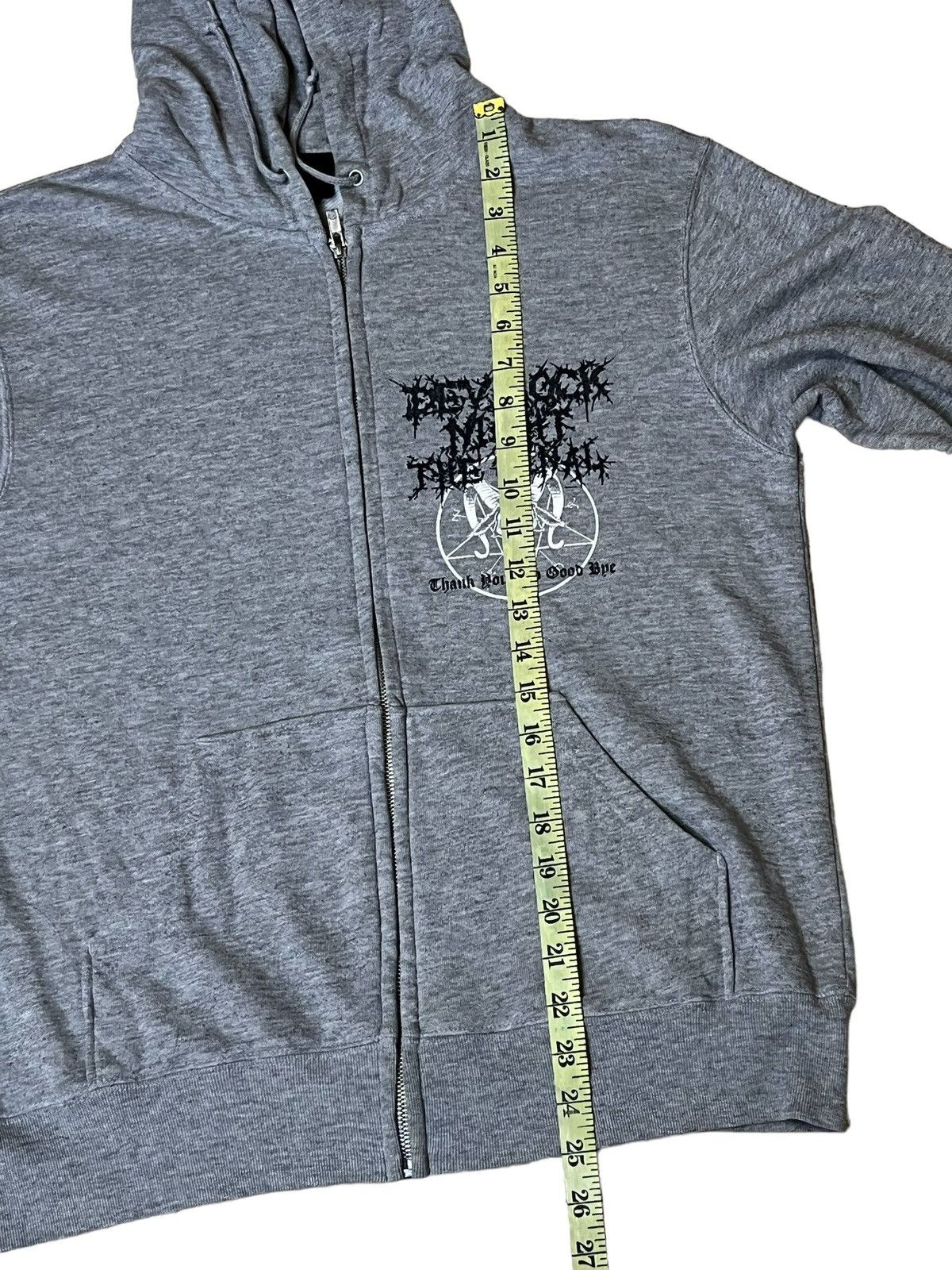 Devilock GRAIL🔥DEVILOCK NIGHT THE FINAL 2012 ZIPPER HOODIES Size US M / EU 48-50 / 2 - 11 Thumbnail