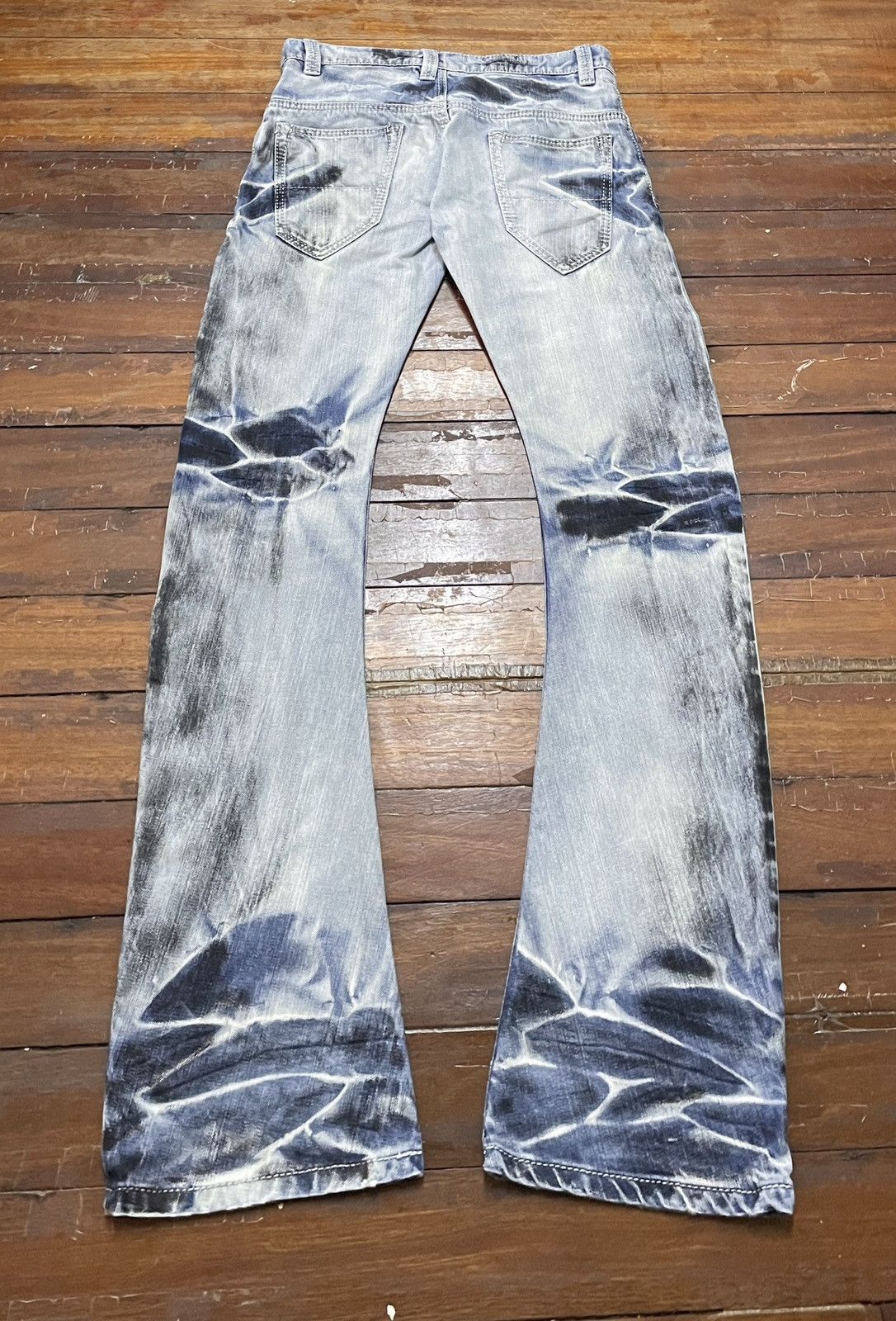 BUFFALO BOBS Rare Vintage Japanese Brand Buffalo Bobs Curve Jeans 2000s Size US 33 - 2 Thumbnail