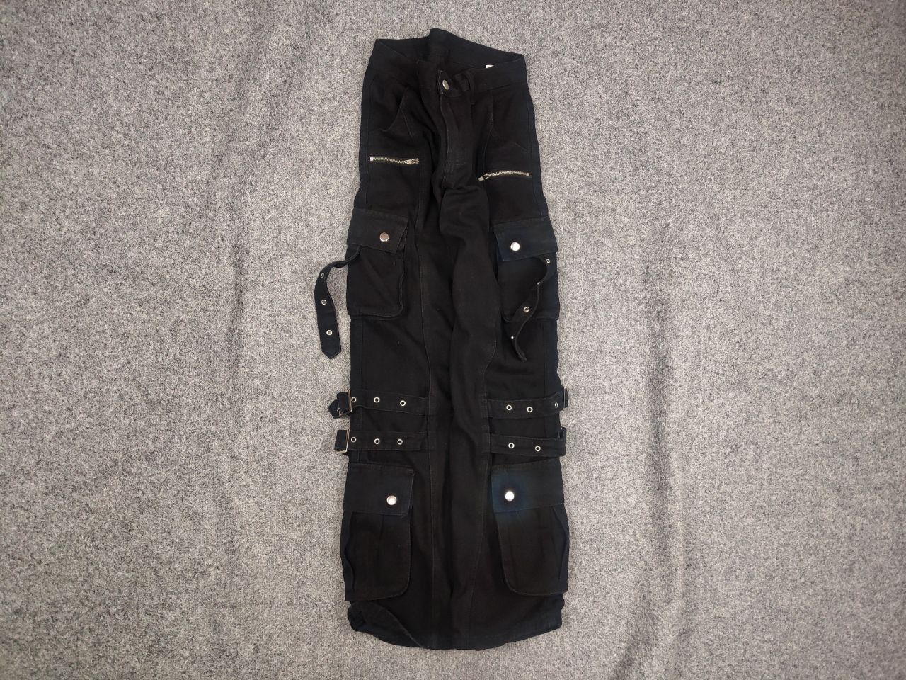 If Six Was Nine Vintage Japan l.g.b. Style Bomdage Cargo Baggy Pants Y2K Size US 30 / EU 46 - 1 Thumbnail