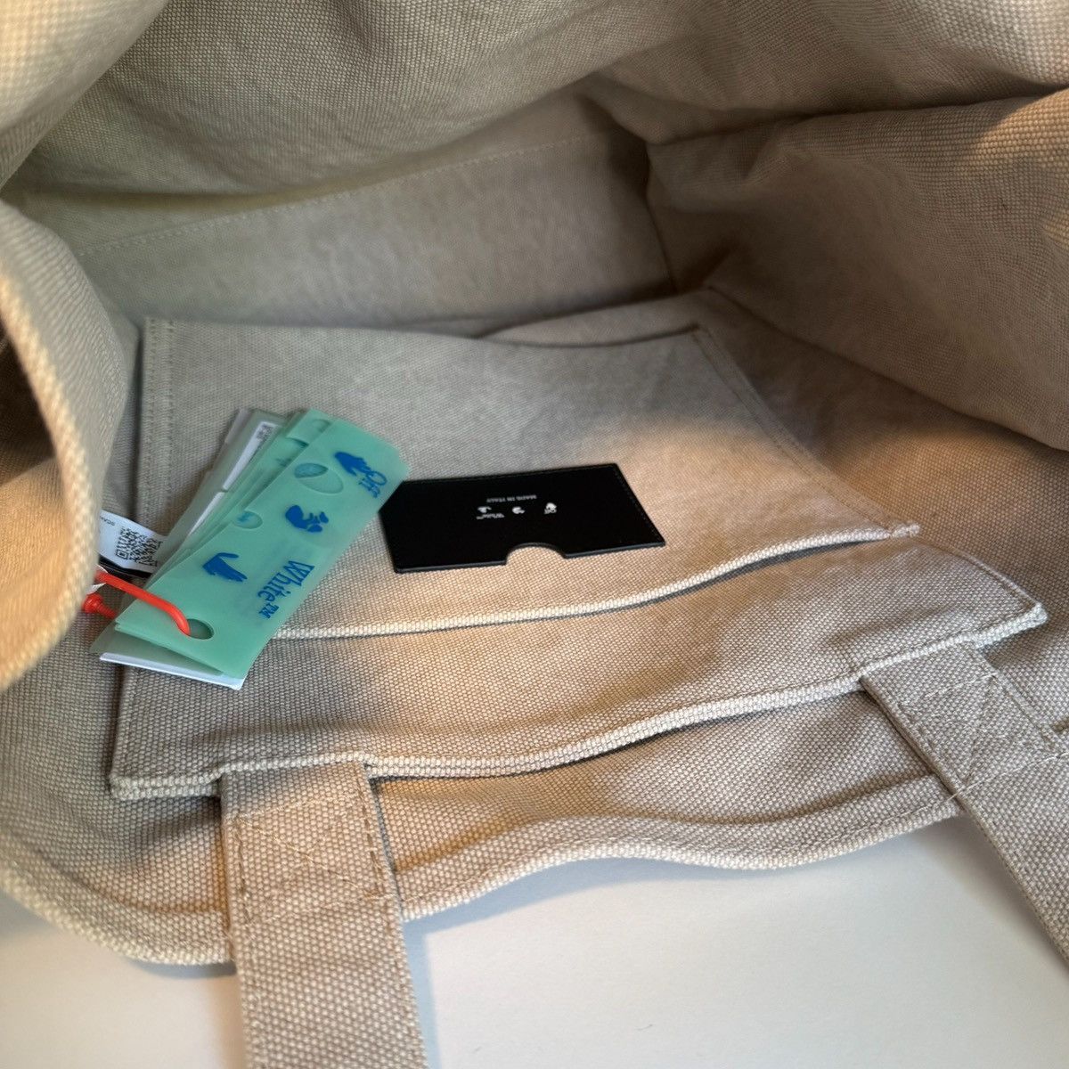 Off-White Off-White Quote Shopper Size ONE SIZE - 7 Thumbnail