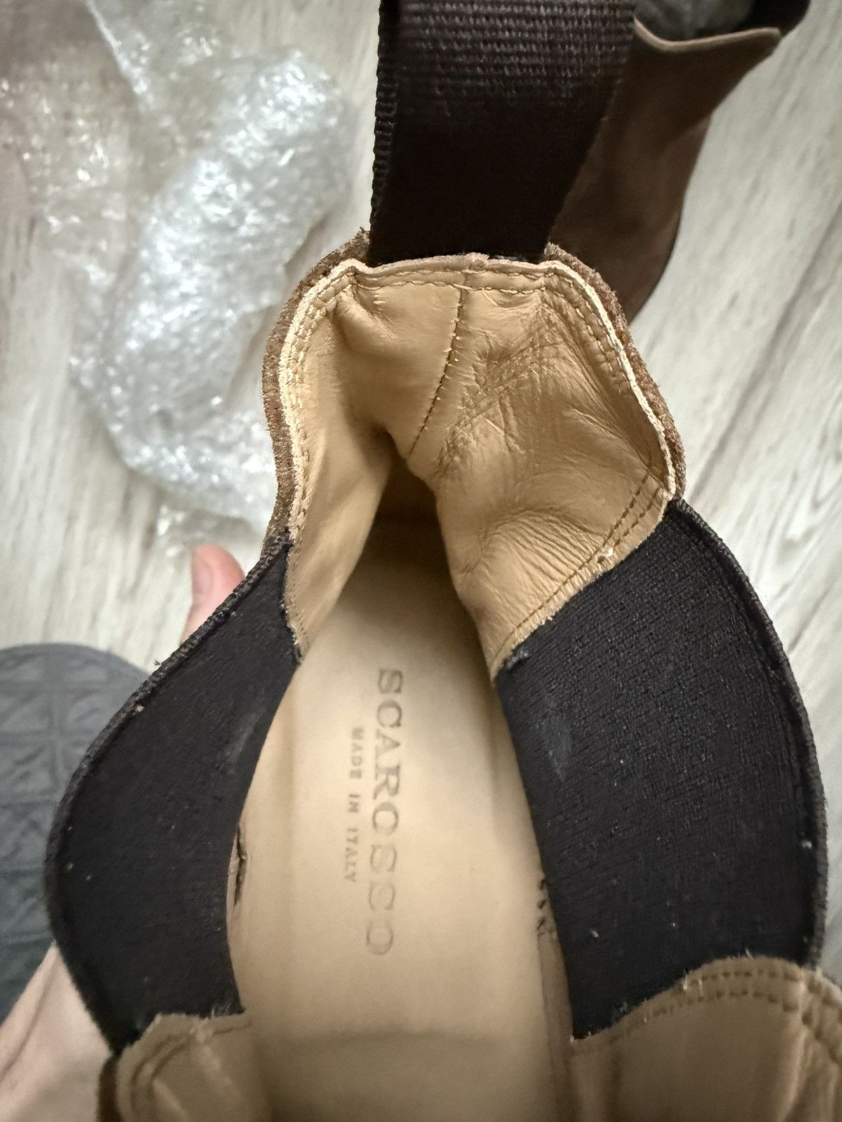 Scarosso Scarosso Giacomo Tobacco Suede Chelsea used Size US 9 / EU 42 - 20 Thumbnail