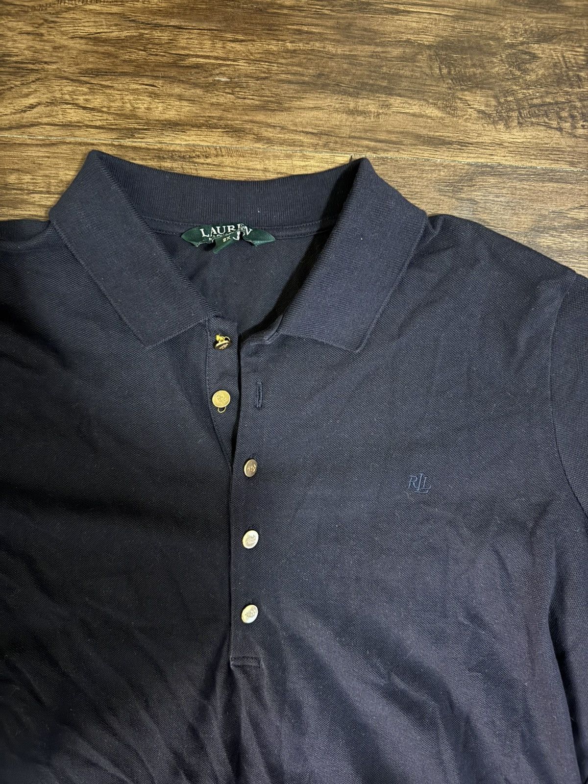 Ralph Lauren Navy Ralph Lauren Polo Size US L / EU 52-54 / 3 - 2 Thumbnail