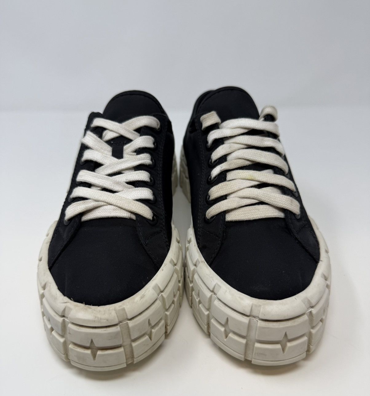 Prada Prada Double Wheel Re-Nylon Sneaker Size US 9.5 / IT 39.5 - 2 Thumbnail
