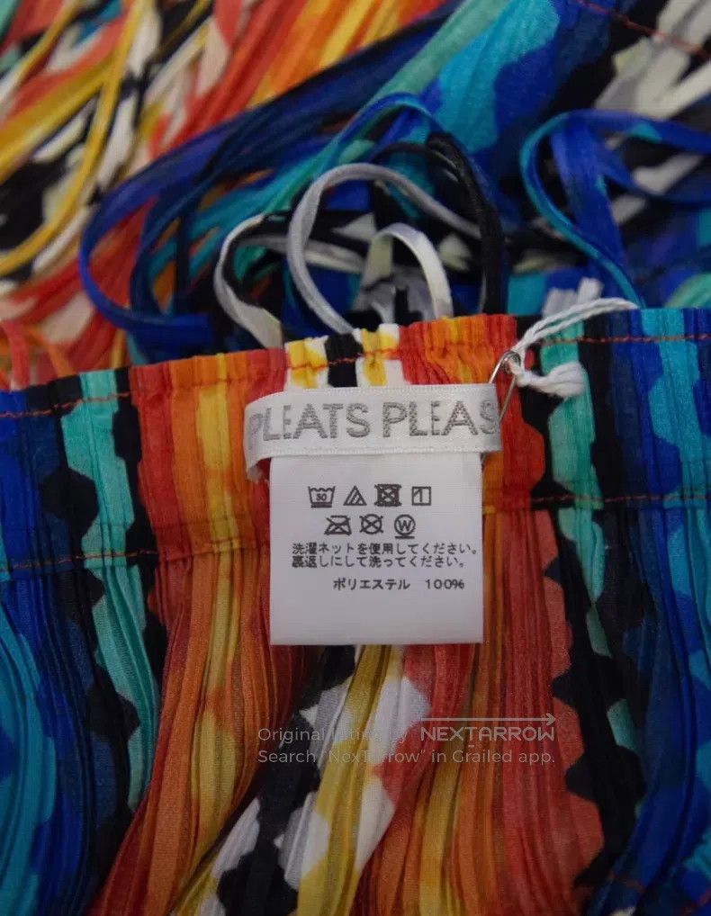 Issey Miyake Issey Miyake Colorful Fringe Skirt Size 25" / US 0 / IT 36 - 3 Thumbnail