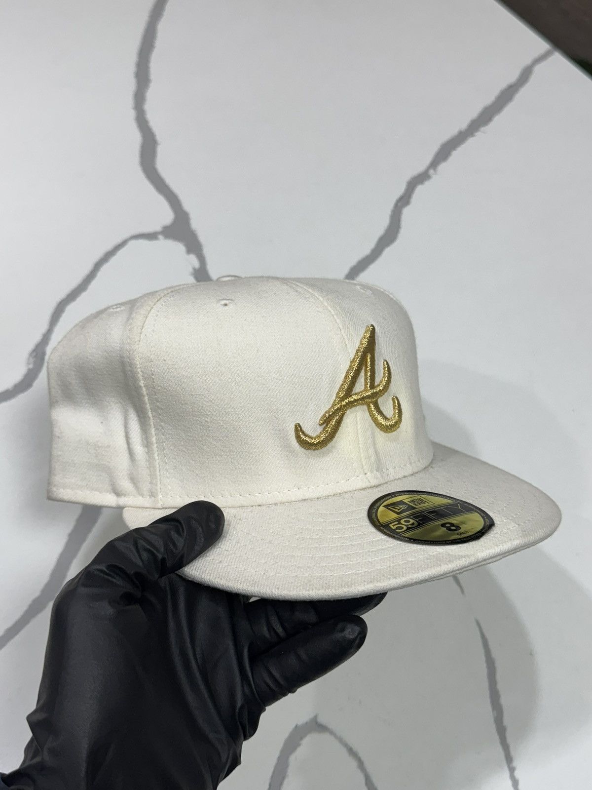 New Era 2000’s Atlanta Braves New Era Fitted Cap Size ONE SIZE - 4 Thumbnail