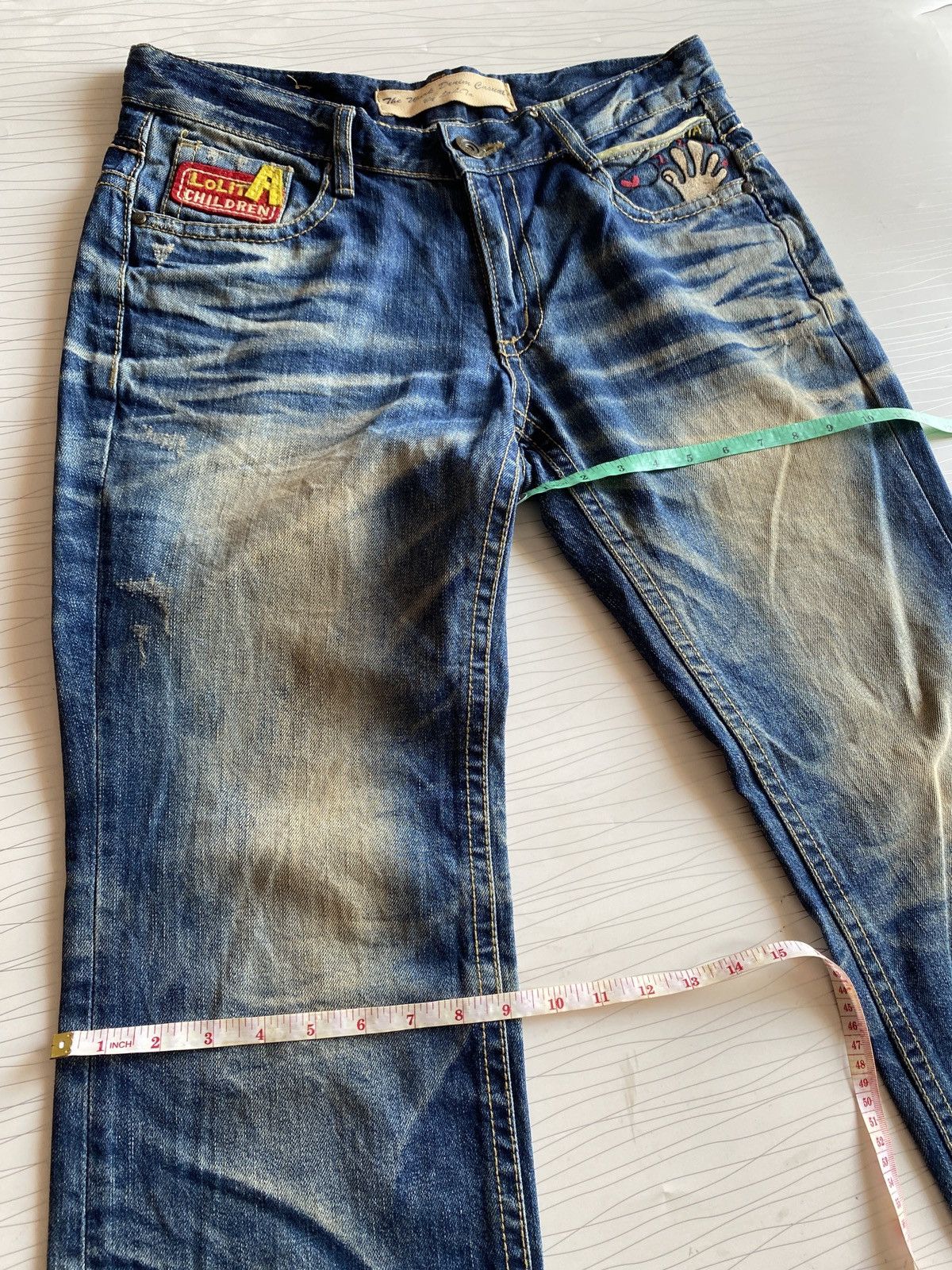 Lolita Jeans Rare Yoshitomo Nara X Lolita Jeans Children Play Size US 34 / EU 50 - 23 Thumbnail