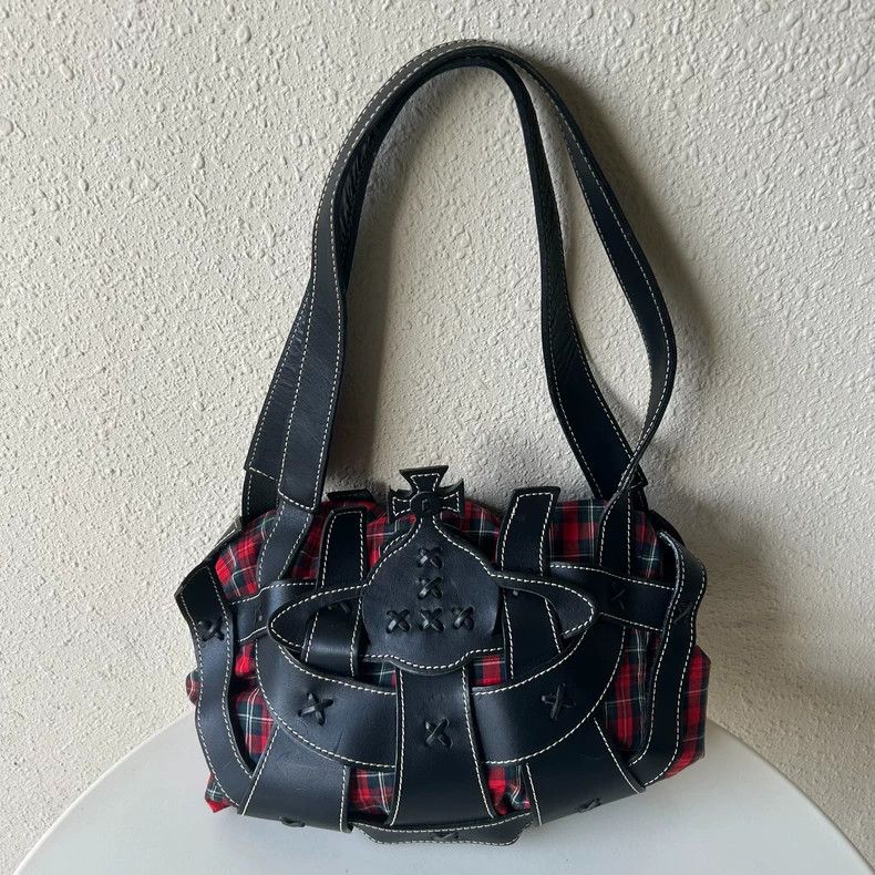 Vivienne Westwood Vivienne Westwood size os Vintage Saturn woven crossbody ba Size ONE SIZE - 2 Thumbnail