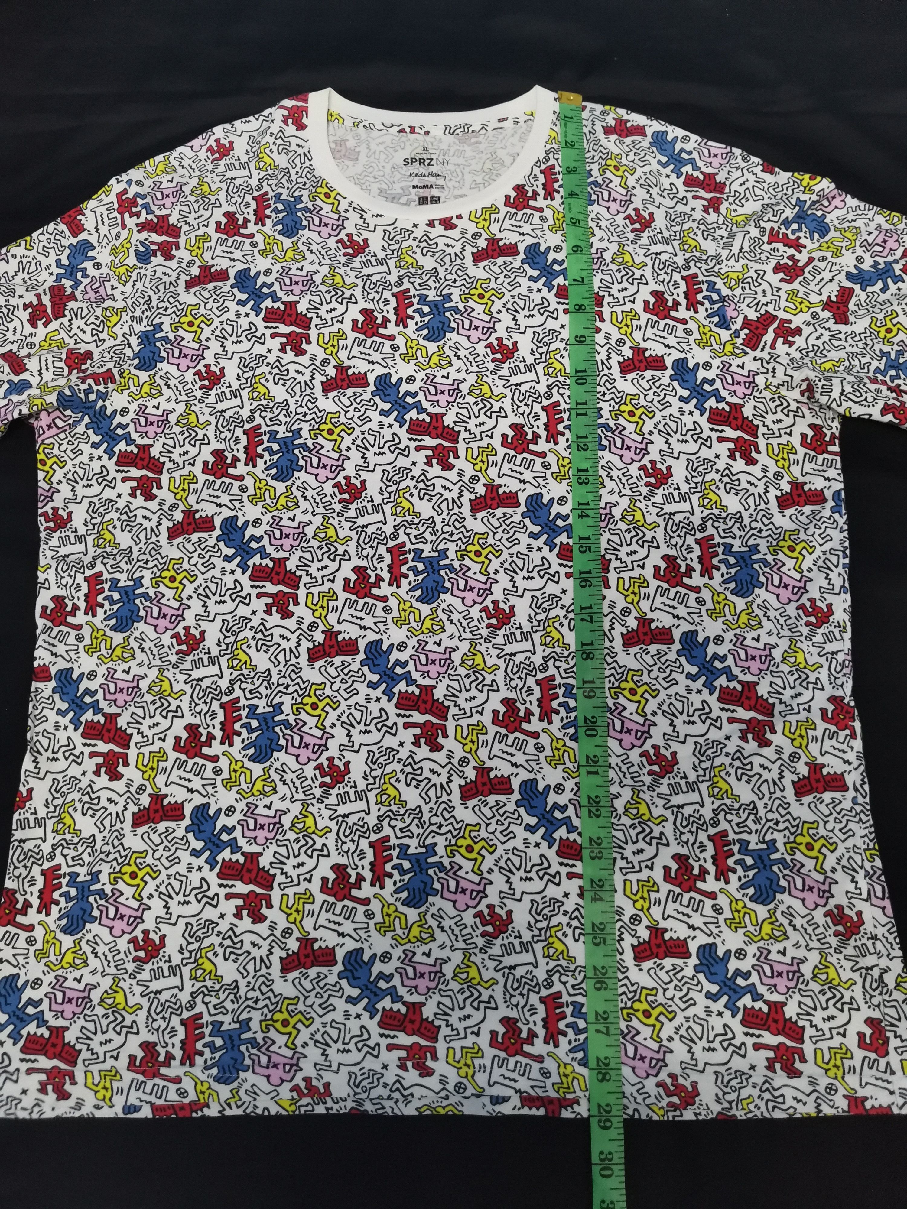 Other Keith Haring Art Graffiti Designer Tee OverPrint Size US XL / EU 56 / 4 - 4 Thumbnail