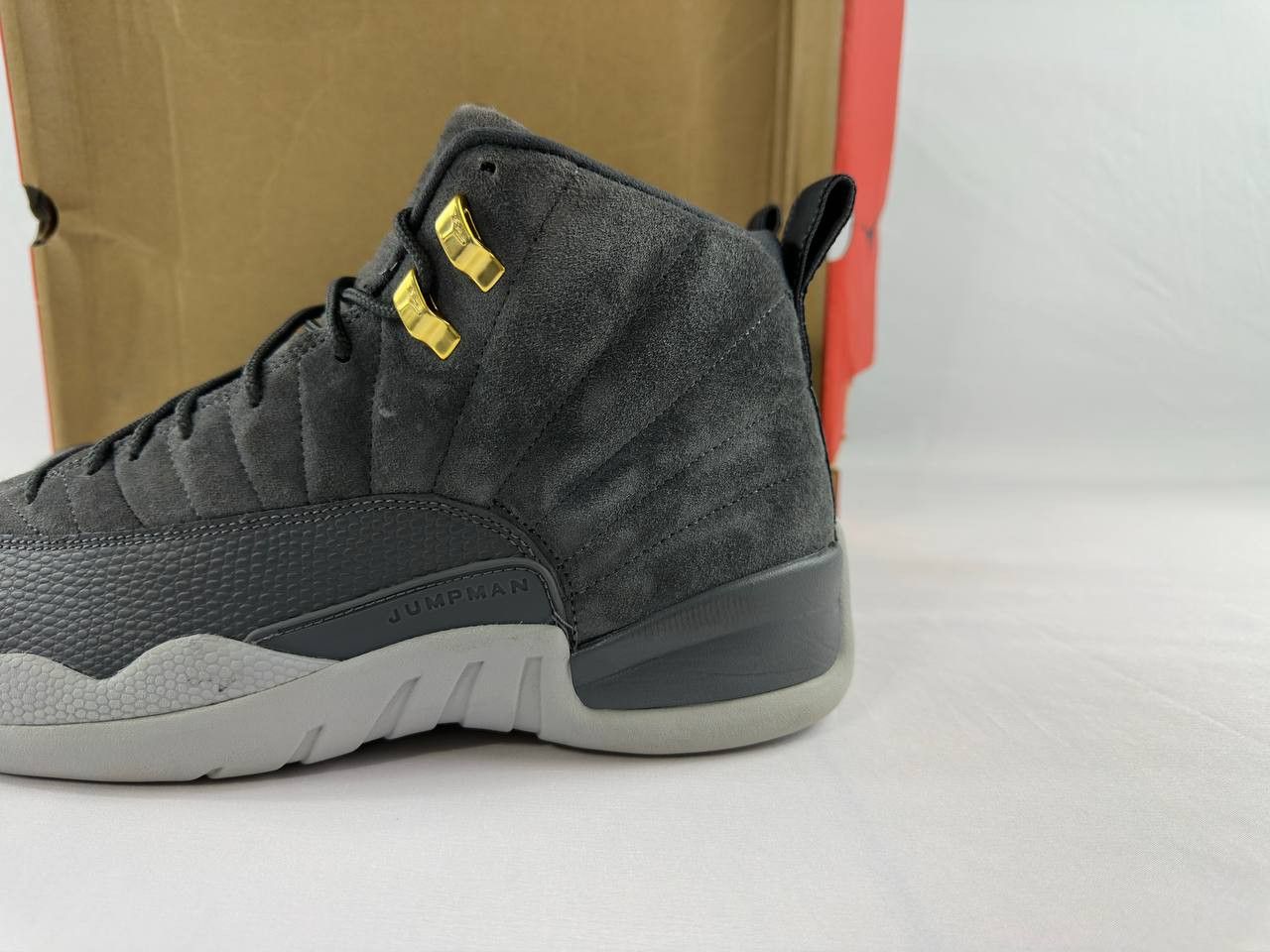 Nike Nike Air Jordan 12 Retro 'Dark Grey' 2017 130690-005 Size US 12 / EU 45 - 7 Thumbnail