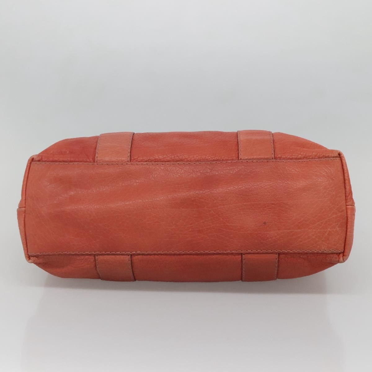 Gucci GUCCI Bamboo Tote Bag Leather Red Silver Size ONE SIZE - 9 Thumbnail