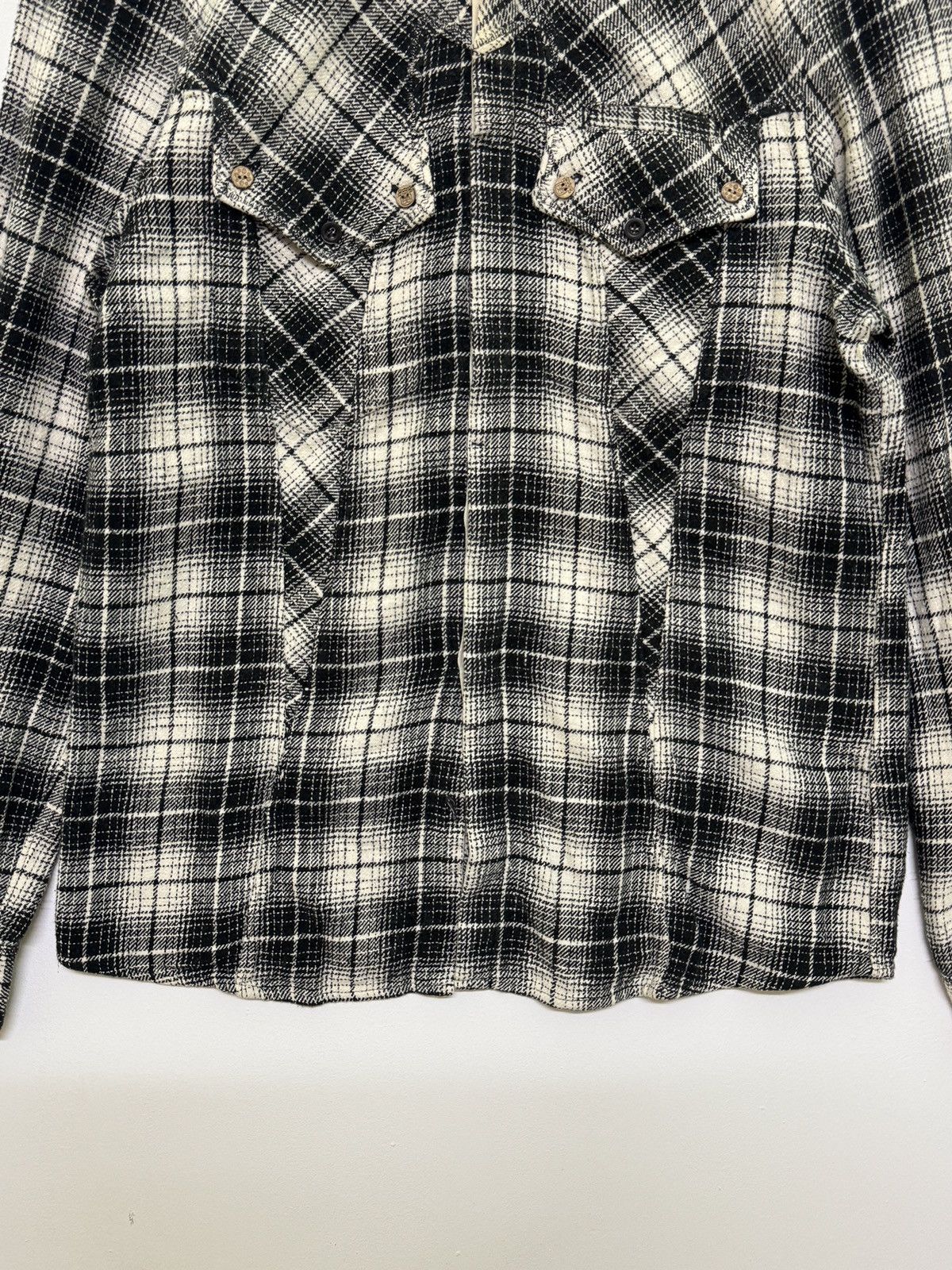 Marithe + Francois Girbaud FLANNEL MARITHE FRANCOIS GIRBAUD PLAID BUTTON UP Size US S / EU 44-46 / 1 - 6 Thumbnail