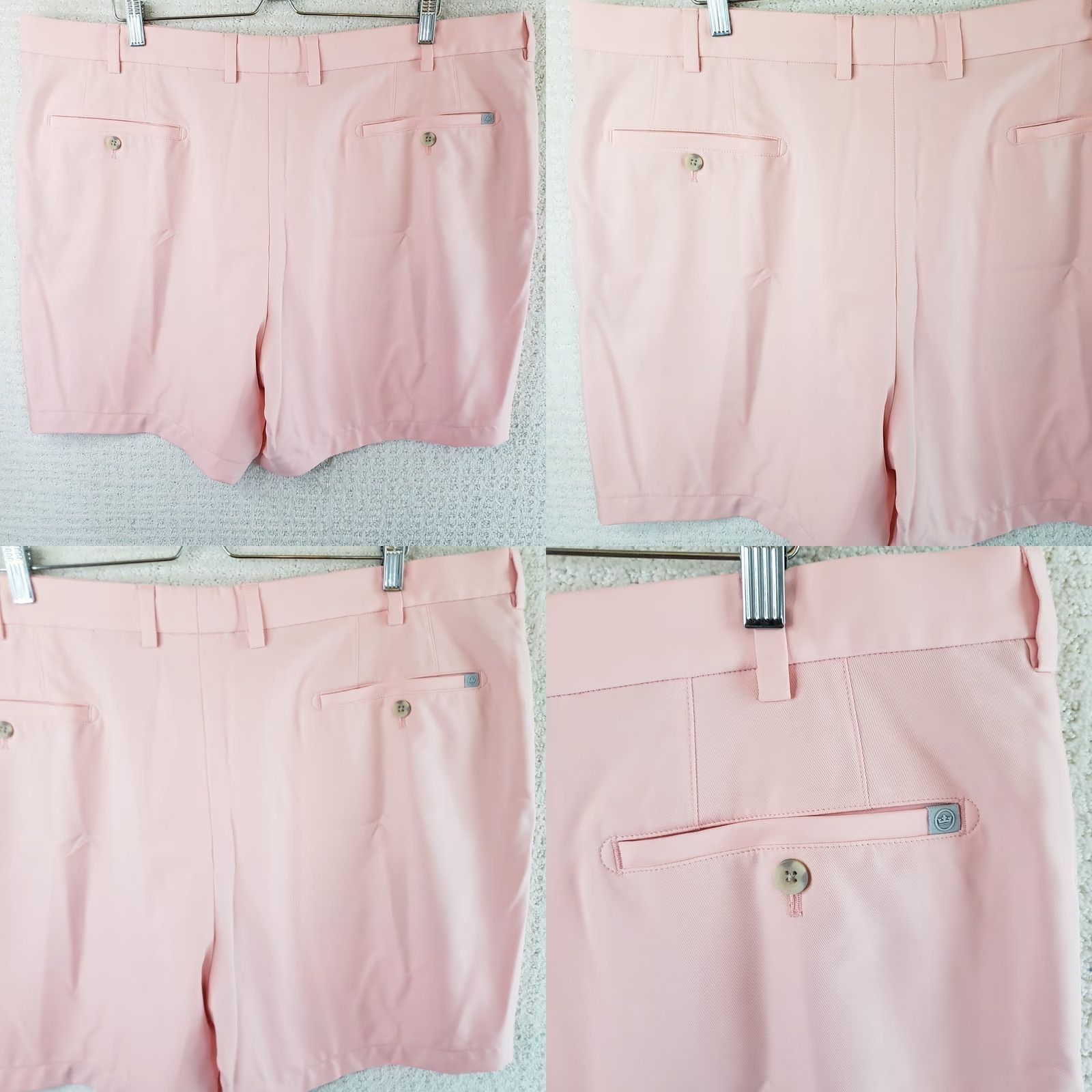 Peter Millar Peter Millar Shorts Mens 44x7" Pink Crown Sport Casual Classic Golf Logo Size US 44 / EU 60 - 8 Thumbnail