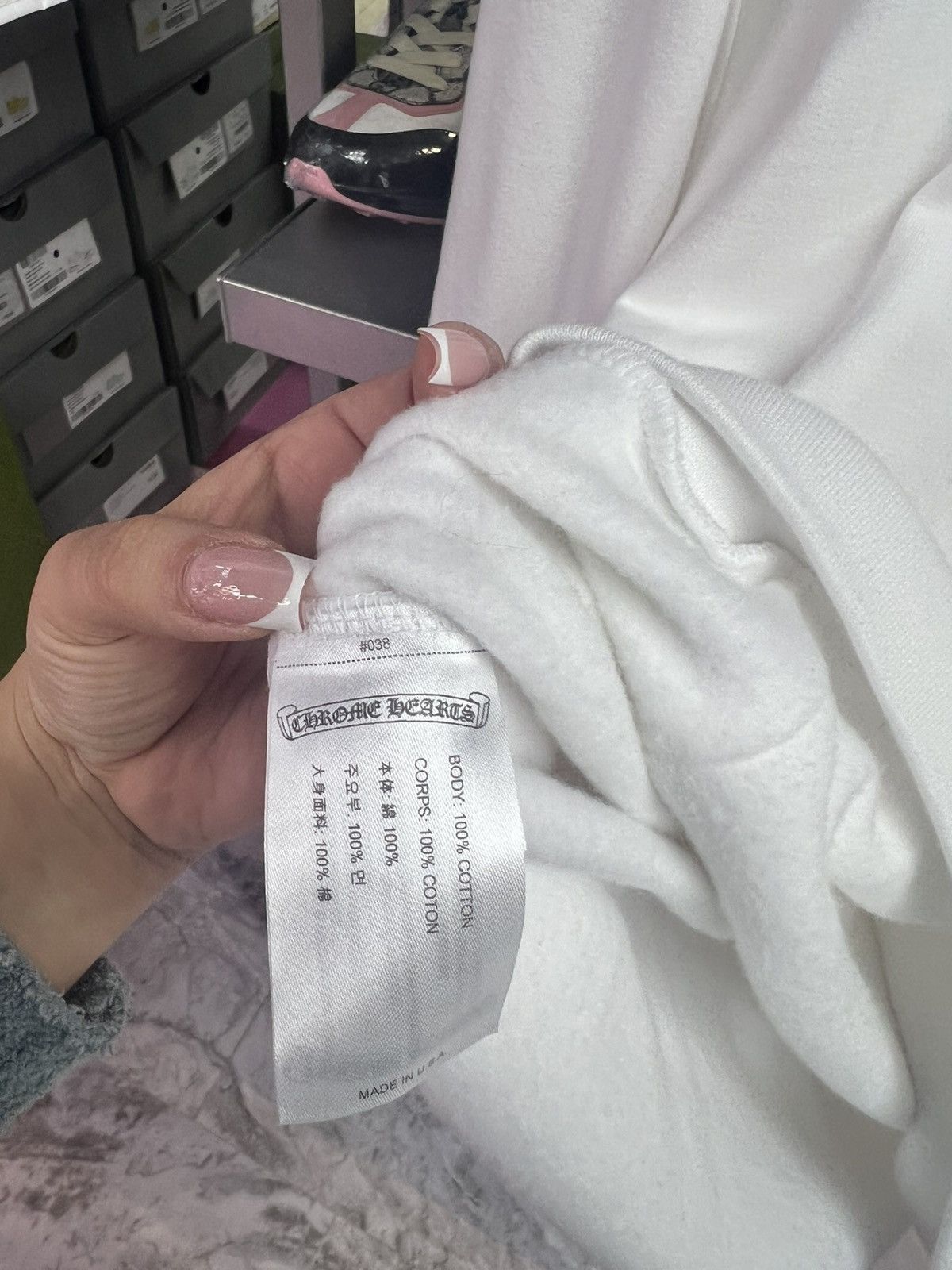 Chrome Hearts Chrome Hearts White Rolling Stone Hoodie Size US S / EU 44-46 / 1 - 9 Thumbnail