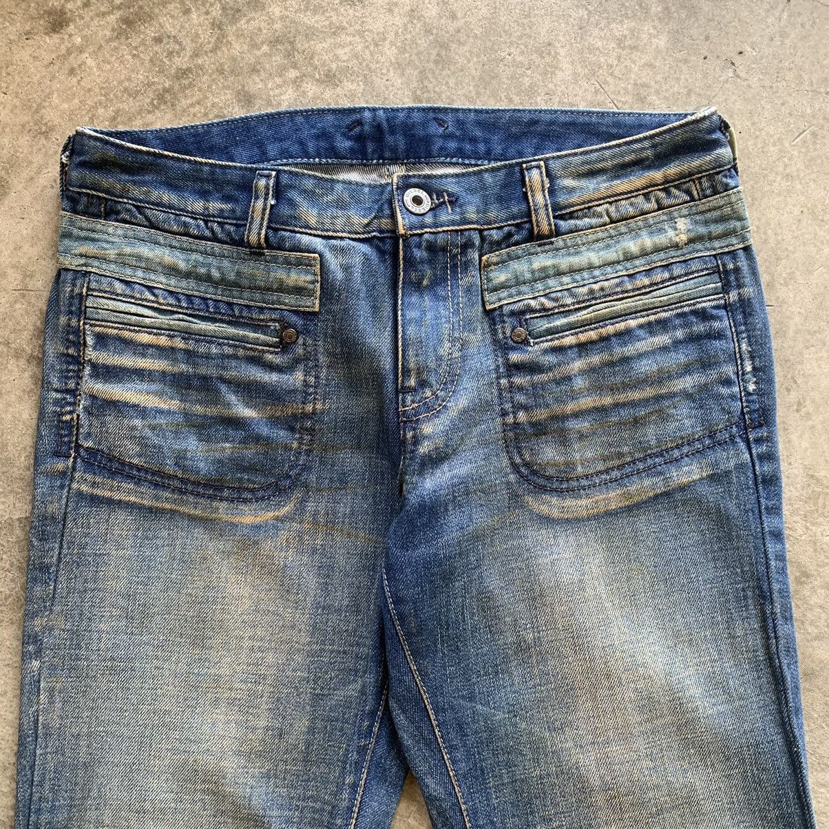 Diesel Diesel Mudwash Low Rise Flared Jeans Size US 30 / EU 46 - 3 Thumbnail