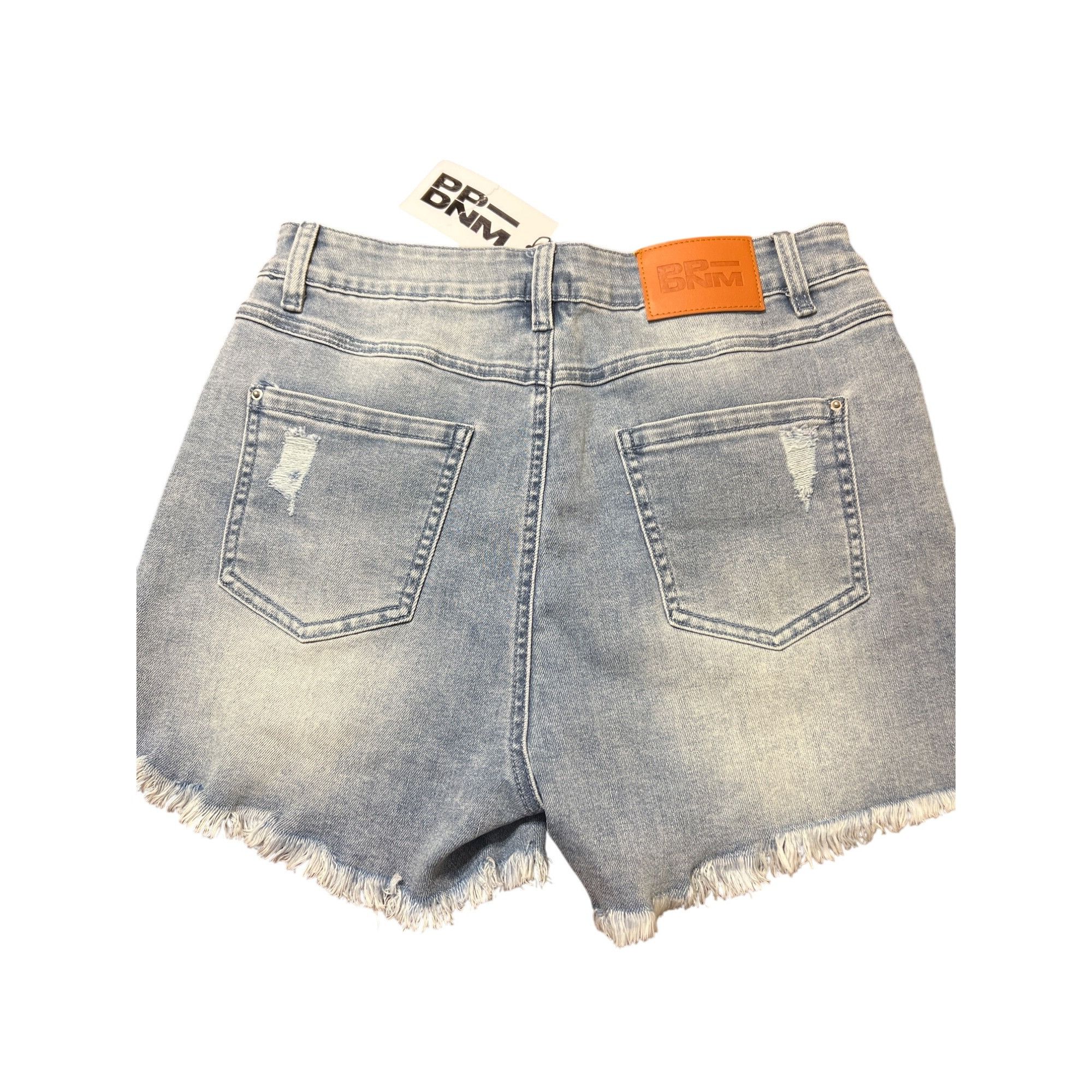 PRINCESS POLLY Princess Polly Cutoff Denim Distressed Jean Shorts Raw Hem S Size 27" / US 4 / IT 40 - 3 Thumbnail