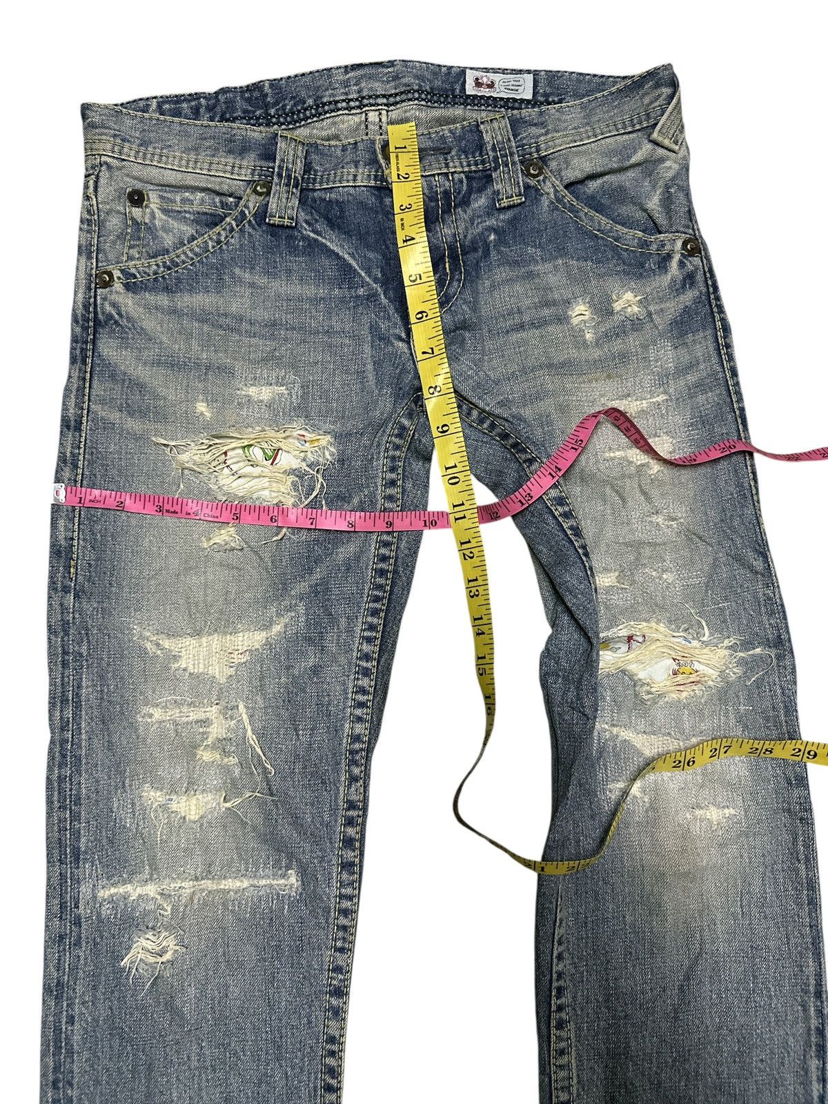 Kapital Japanese Brand Rodeo Crown Disteress🎌💥 Size US 32 / EU 48 - 5 Thumbnail