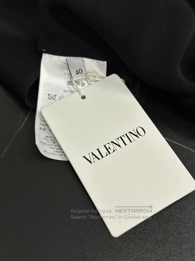 Valentino Valentino Silk lace-up long-sleeved top Size M / US 6-8 / IT 42-44 - 5 Thumbnail