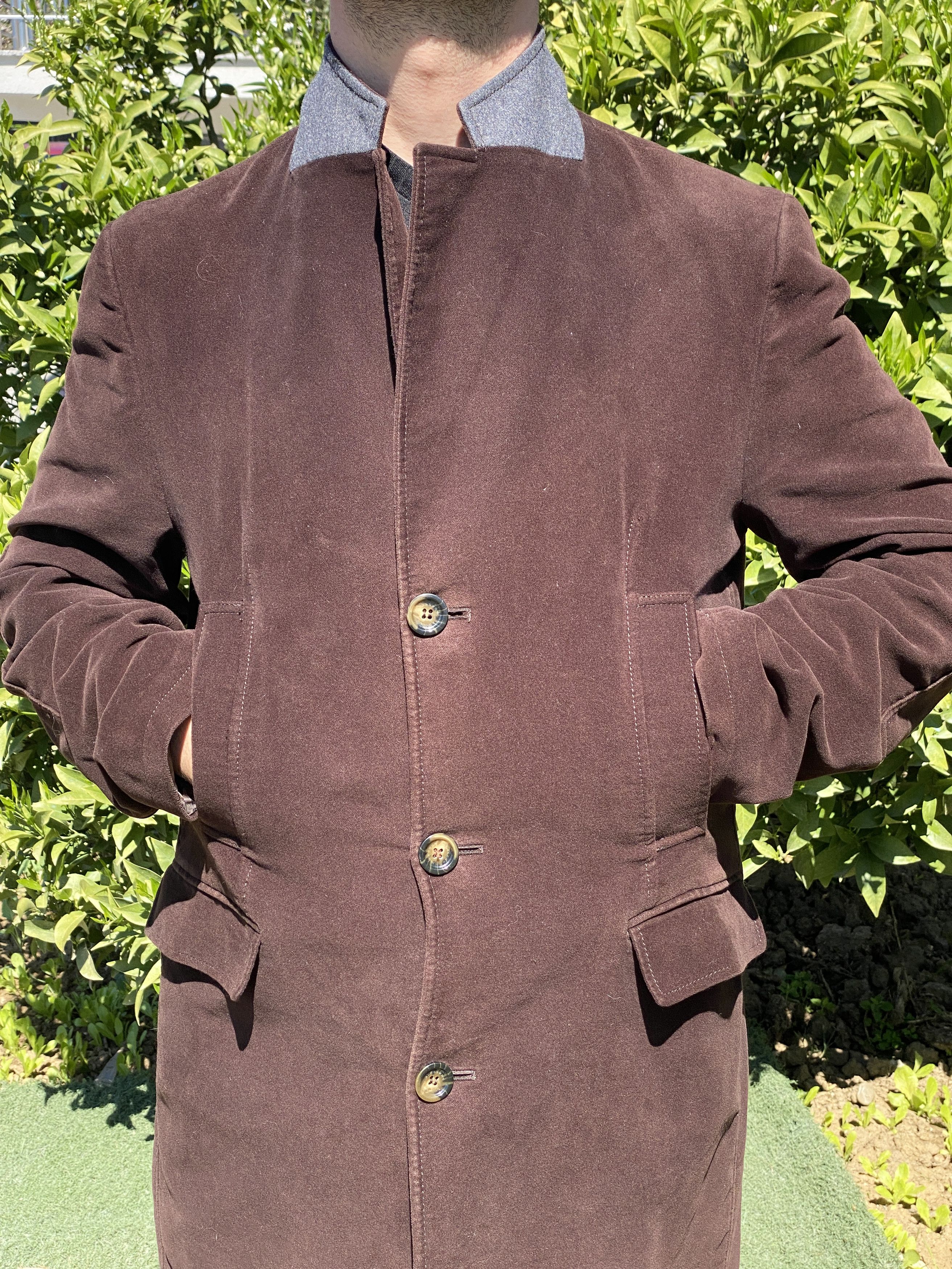 Burberry Burberry London Formal Trench Blazer Jacket Size L 52 Velvet Size US L / EU 52-54 / 3 - 7 Thumbnail