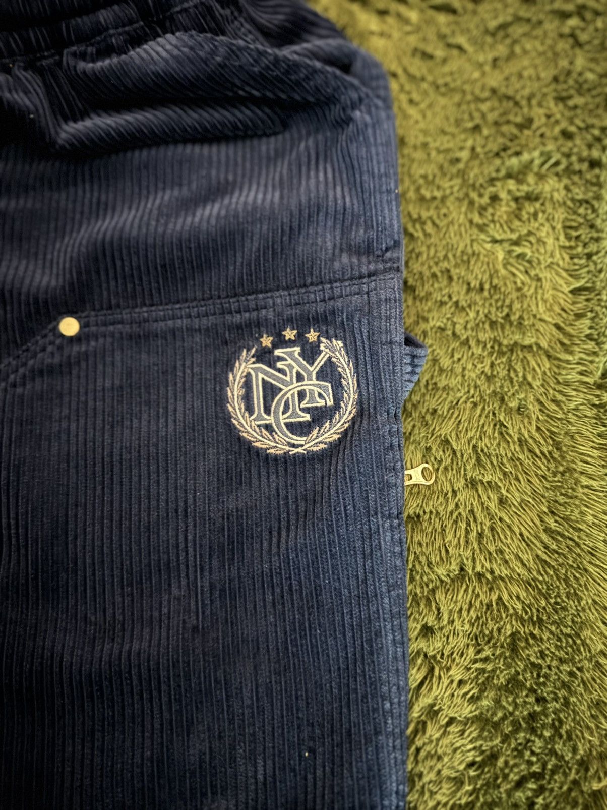 Puma × Rhude [XS] Puma x Rhude rhuigi Corduroy Double Knee Pants navy Size US 32 / EU 48 - 4 Thumbnail