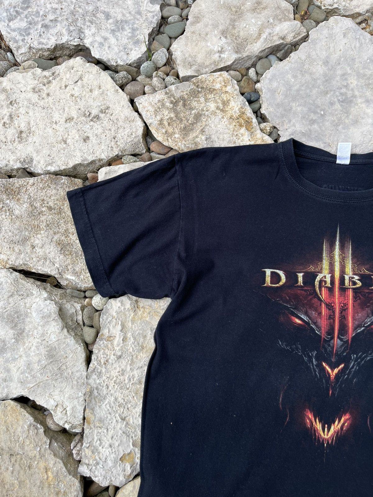 Playstation × Vintage Vintage Diablo 3 Blizzard dragon graphic tee t-shirt Size US L / EU 52-54 / 3 - 5 Thumbnail