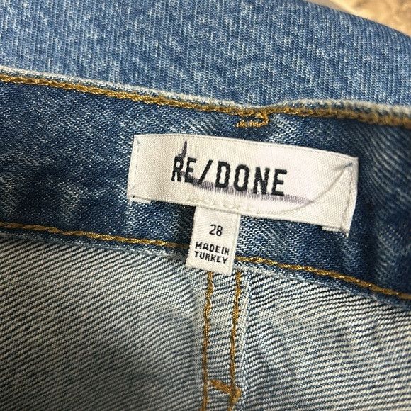 RE/DONE RE/ DONE 90s crop low slung 28 new jeans Size 28" / US 6 / IT 42 - 2 Thumbnail