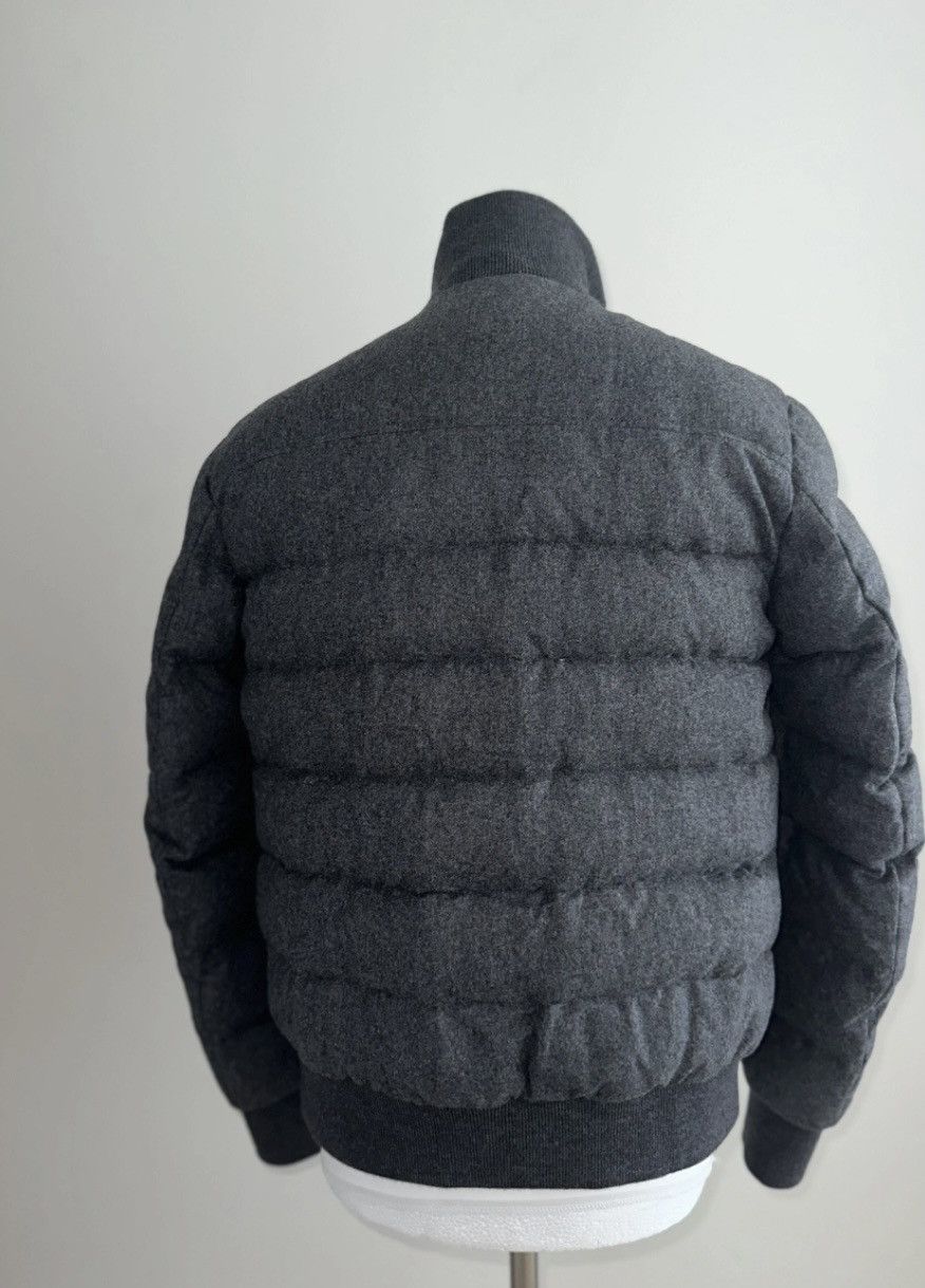 Kiton Suede and wool puffer jacket size IT48 Size US M / EU 48-50 / 2 - 4 Thumbnail