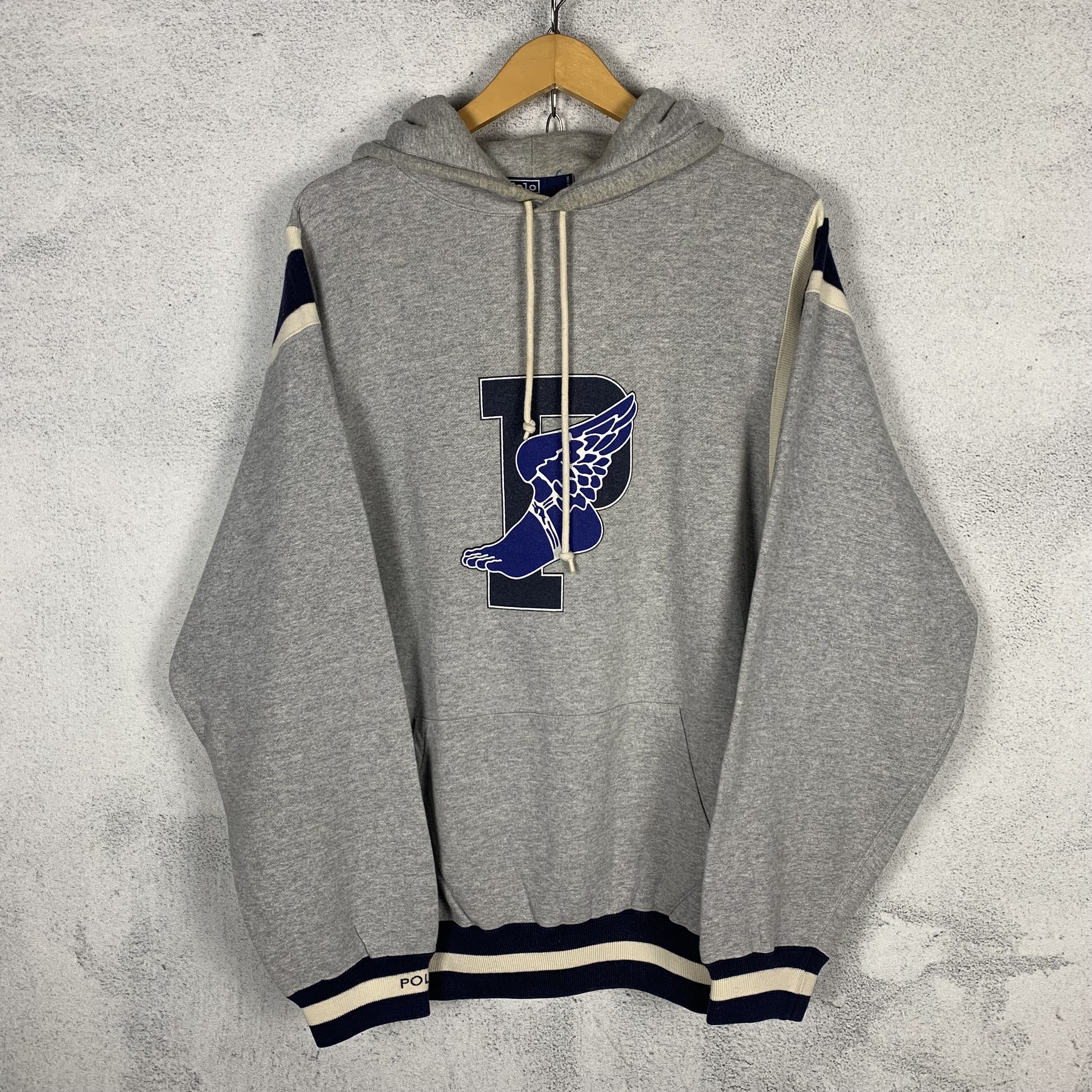 Polo Ralph Lauren Vintage Polo Wing Hoodie OG RL Lolife Size US L / EU 52-54 / 3 - 1 Thumbnail