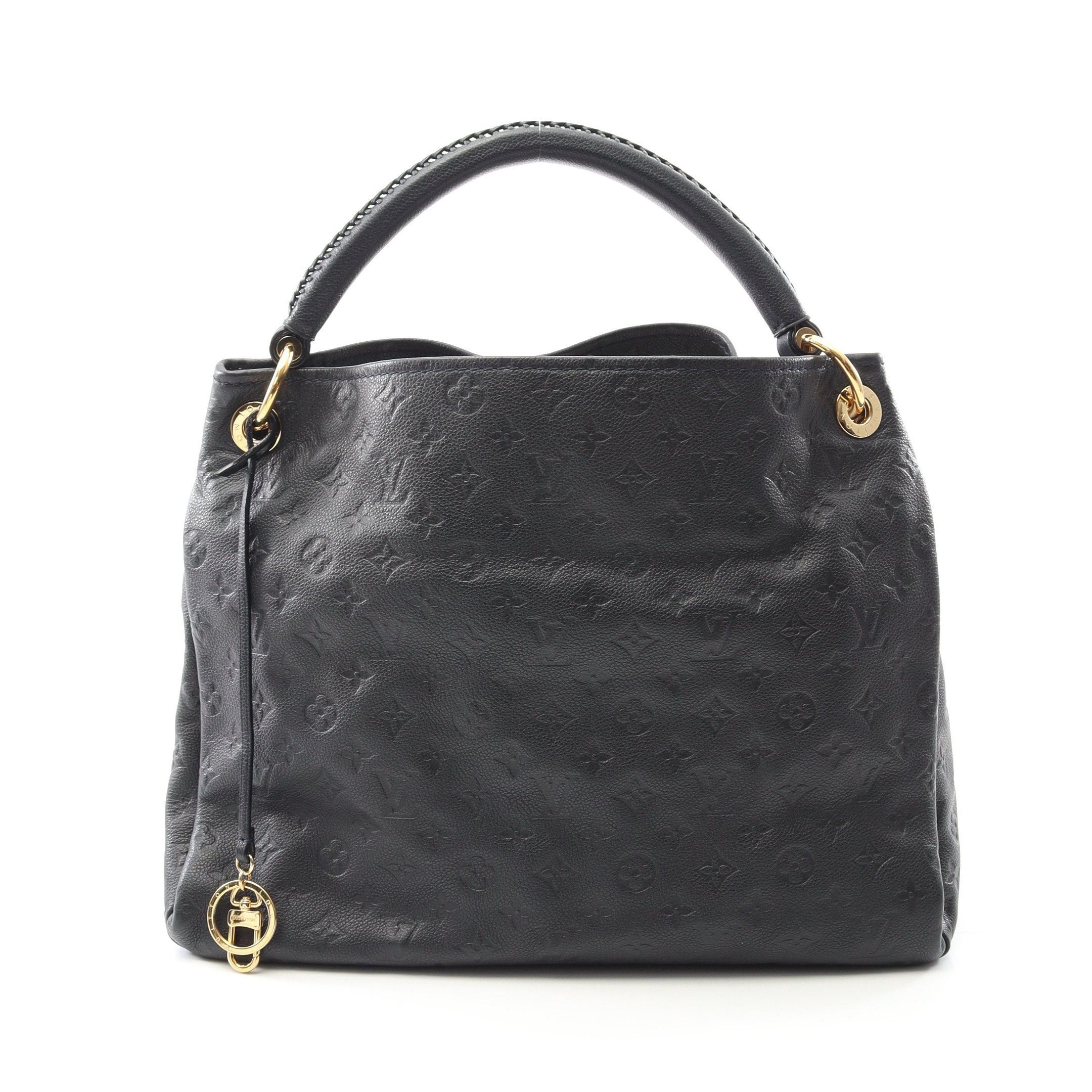 Louis Vuitton Louis Vuitton Artsy Mm Monogram Empreinte Infini One Shoulder Bag Leather Dark Navy Size ONE SIZE - 1 Thumbnail