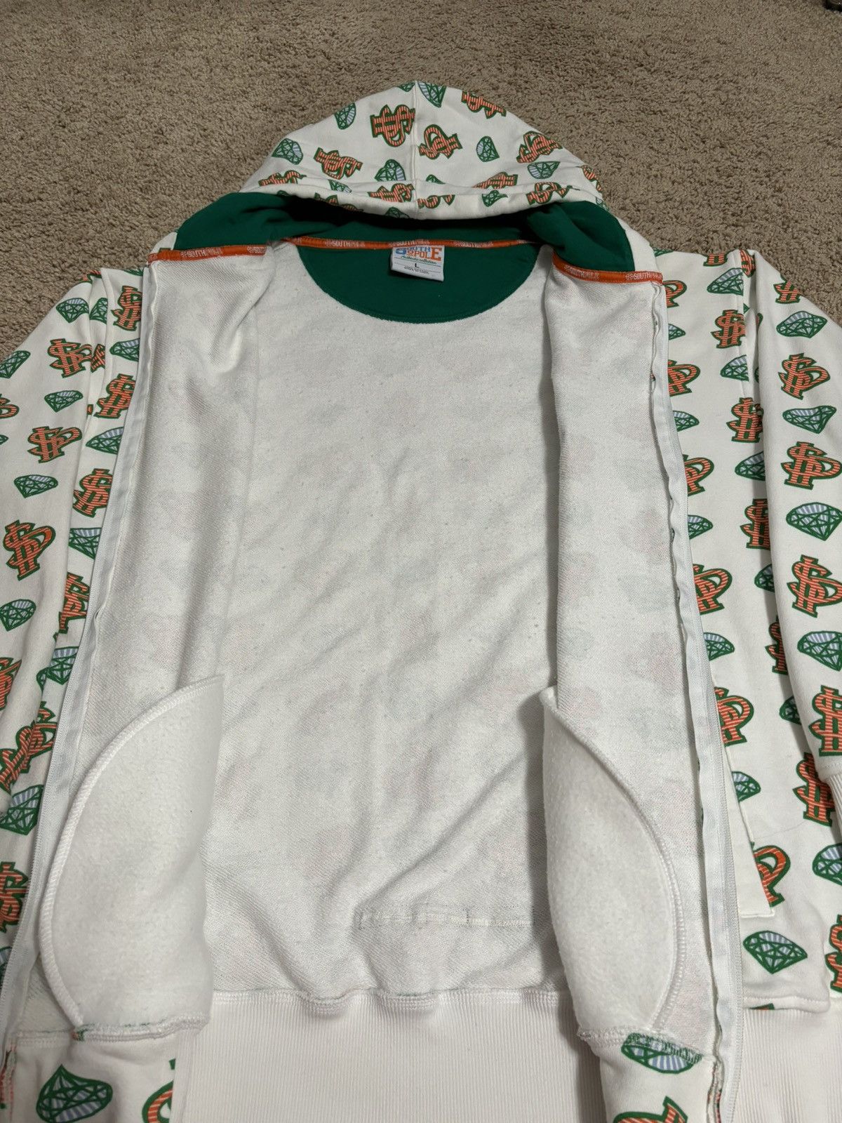 Southpole Southpole Y2K Dollars and Diamonds Zip Up Hoodie Size US L / EU 52-54 / 3 - 6 Thumbnail