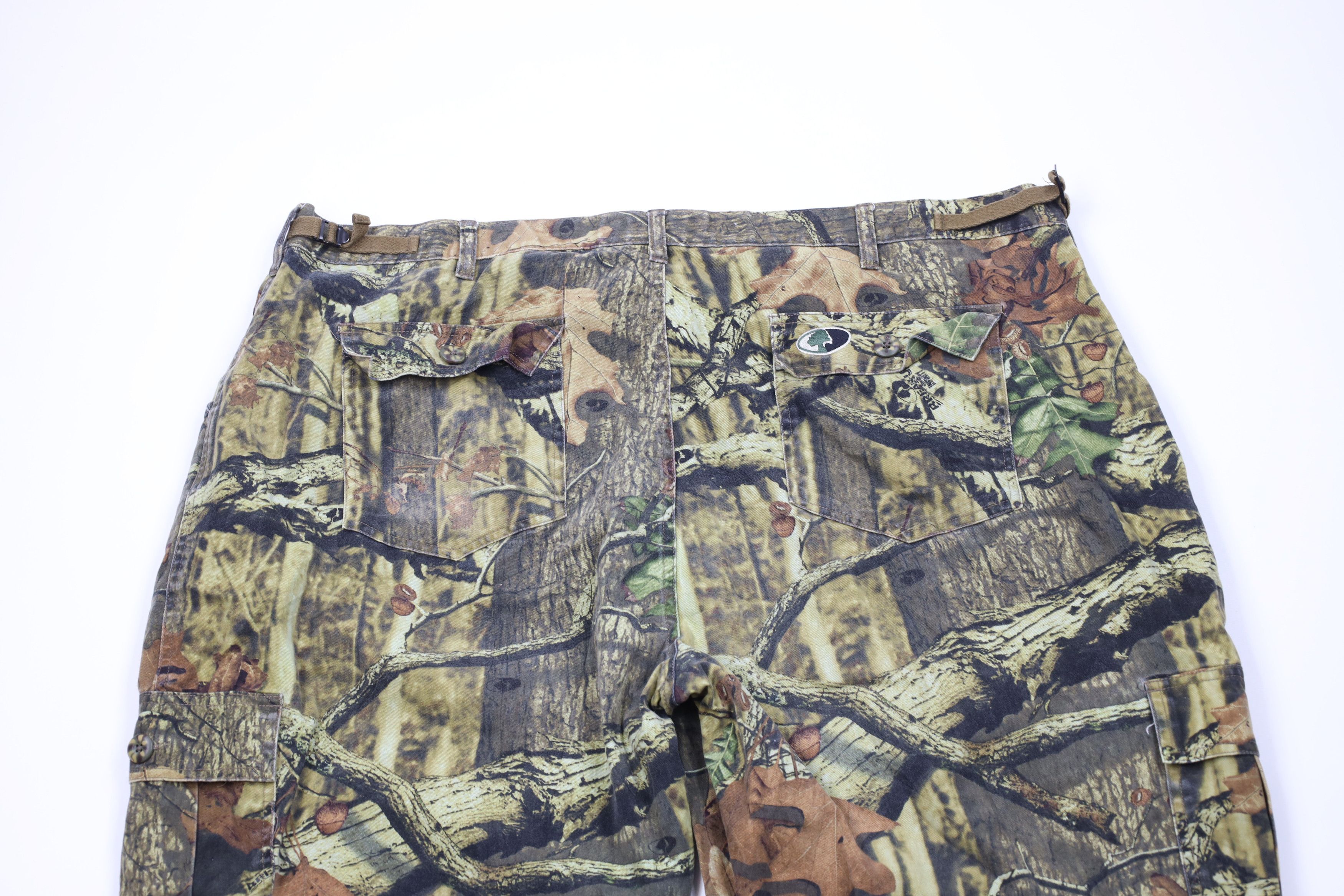 Russell Athletic Vintage Russell Athletic Mossy Oak Camouflage Wide Leg Pants Size US 40 / EU 56 - 10 Thumbnail