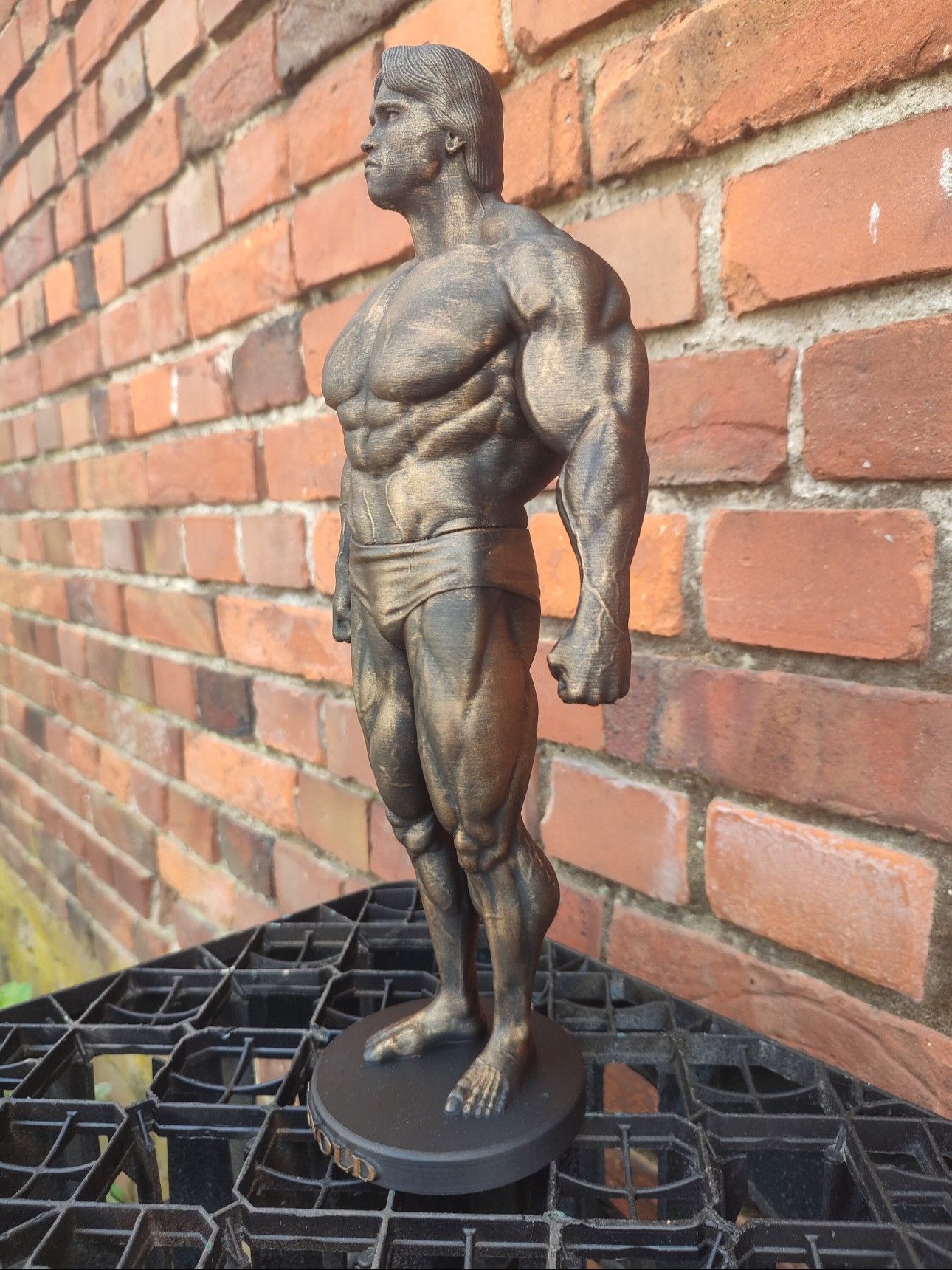 Other Gym statue Arnold Schwarzenegger 37cm Size ONE SIZE - 3 Thumbnail