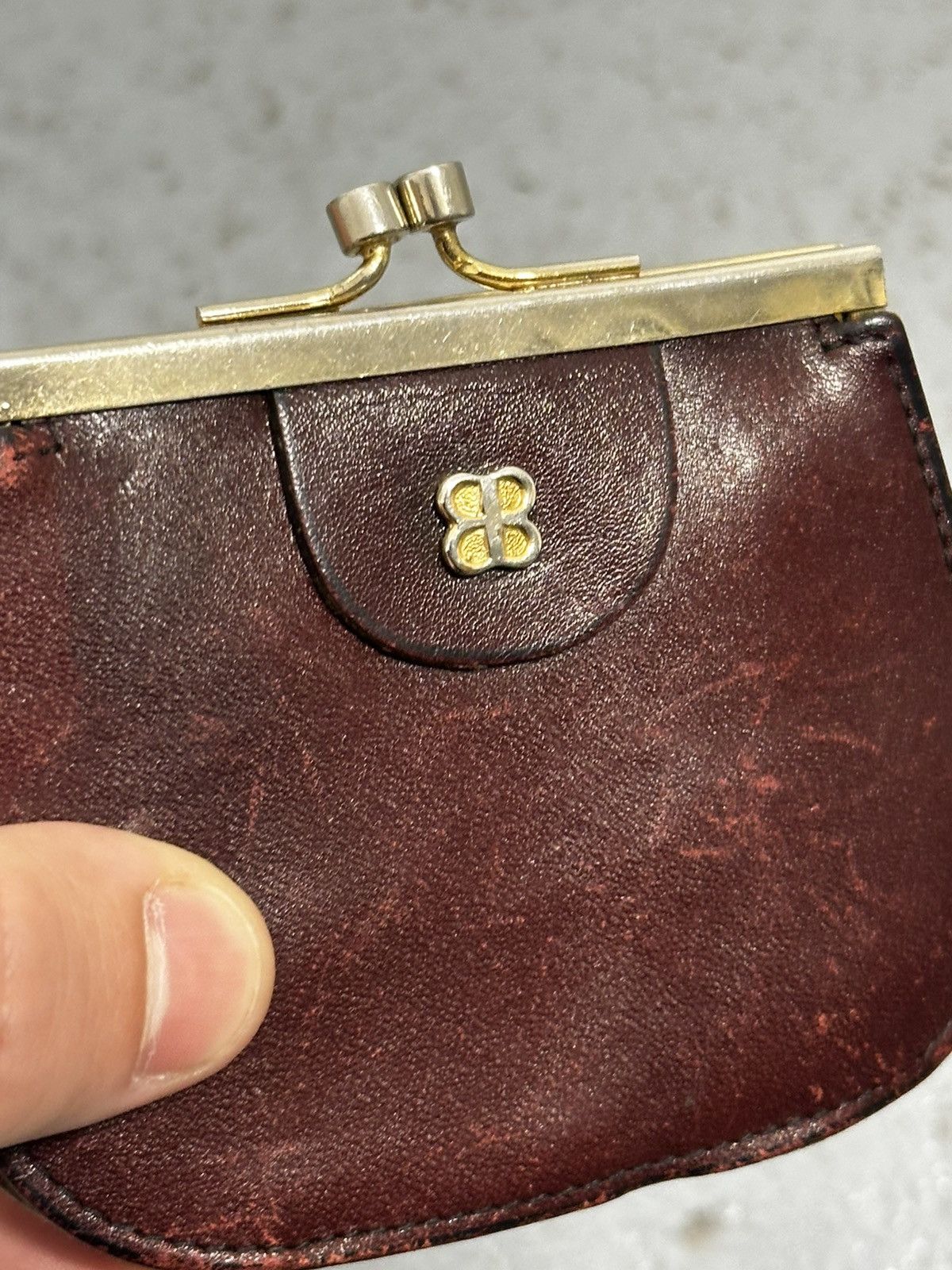 Balenciaga Vinatage 80s Balenciaga Paris Leather Wallet Size ONE SIZE - 11 Thumbnail