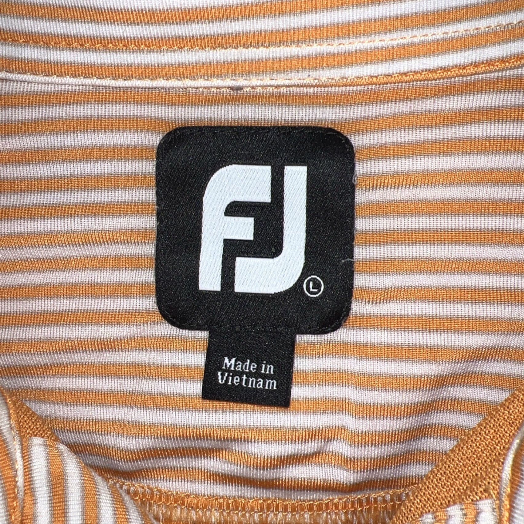 Footjoy Footjoy Polo Shirt Mens Size L Orange Size US L / EU 52-54 / 3 - 3 Thumbnail