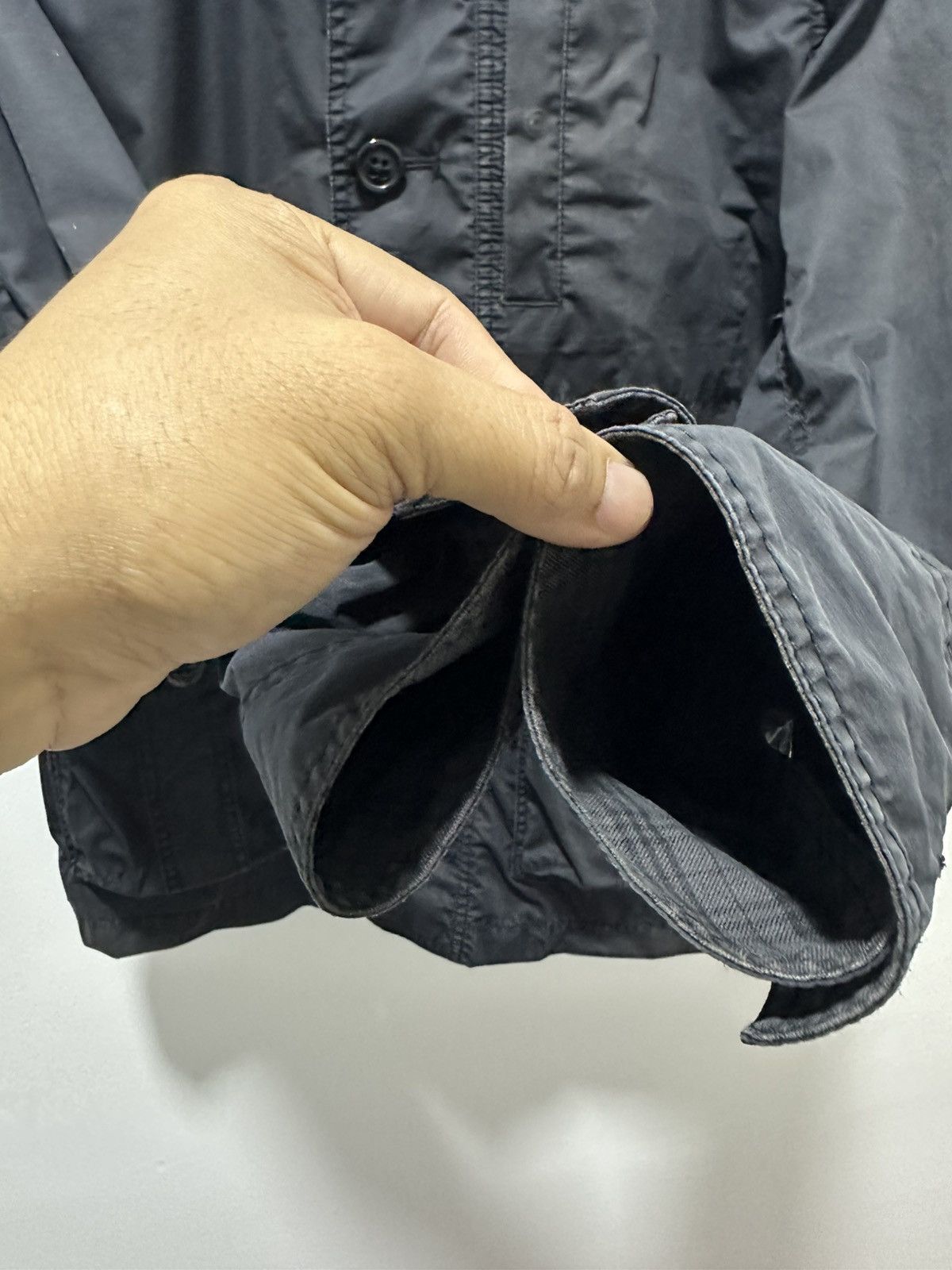 Burberry Burberry Nylon Jacket With Hoodie Blue Lable Series Size US L / EU 52-54 / 3 - 7 Thumbnail