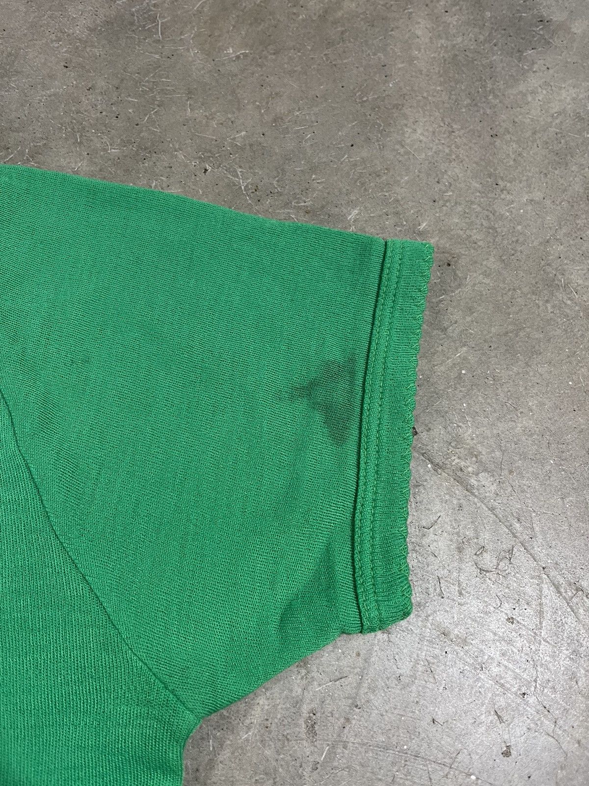 Vintage Vintage 70s Blank Green Boxy T Shirt Size L / US 10 / IT 46 - 6 Thumbnail