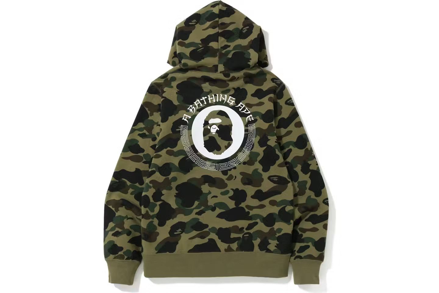 Bape 1st Camo Kanji Pullover Hoodie Size US XL / EU 56 / 4 - 4 Thumbnail