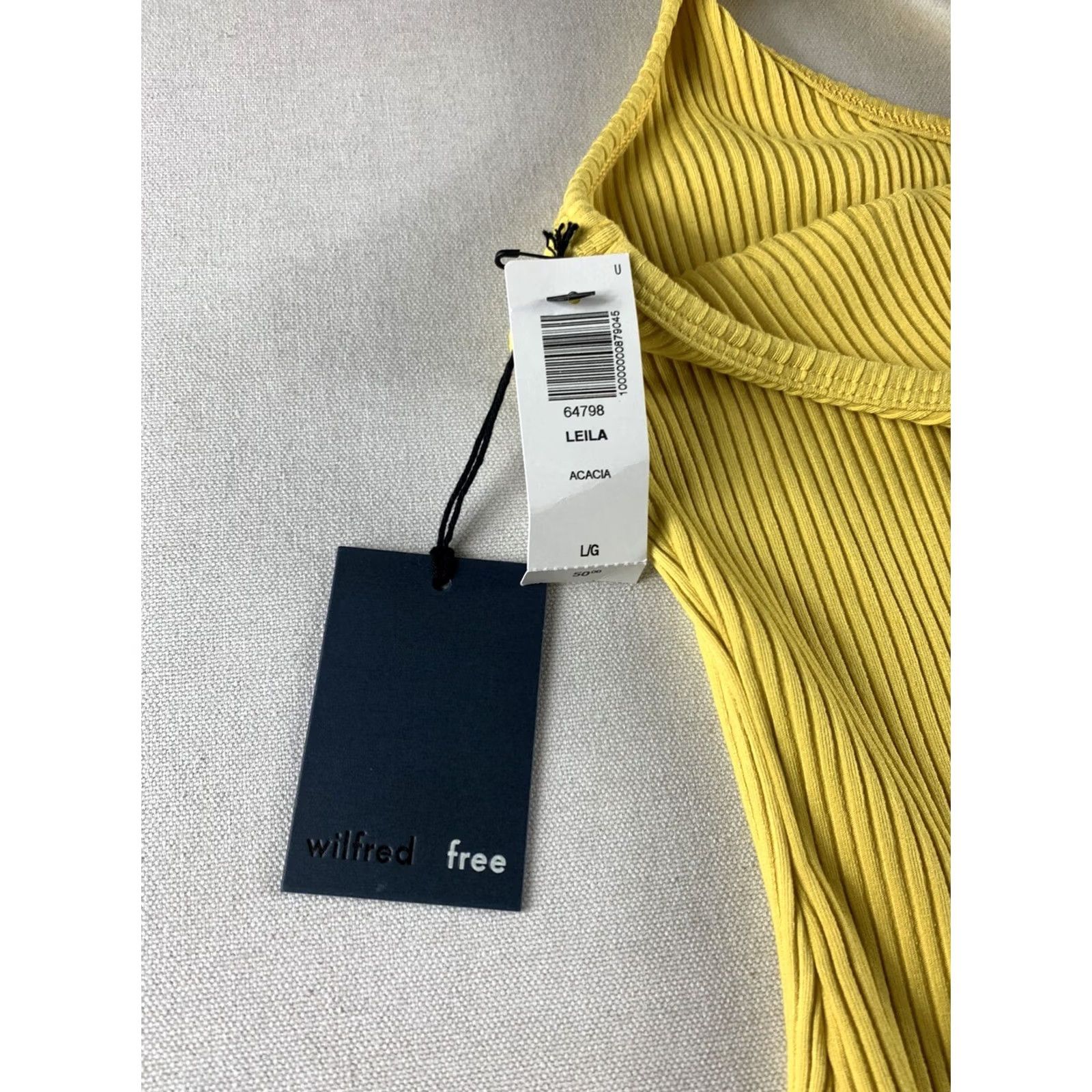 Vintage WILFRED Bodysuit Womens Large Yellow Leila NWT Shirt One Piece Girls/Mens? Size L / US 10 / IT 46 - 6 Thumbnail