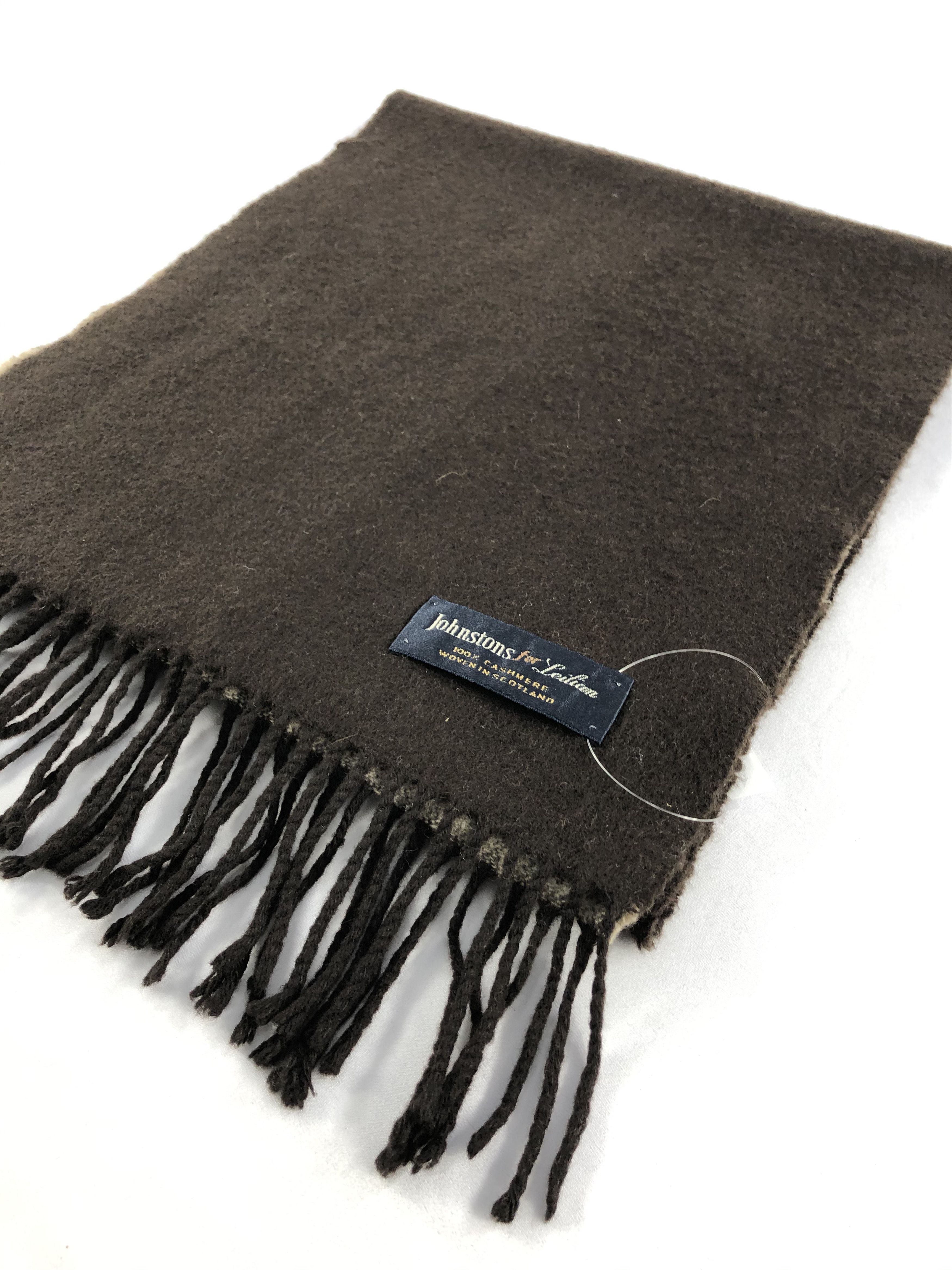 Johnstons Of Elgin Vintage Johnstons for Leilian Scarf/Muffler/Neckwear MF1759 Size ONE SIZE - 3 Thumbnail