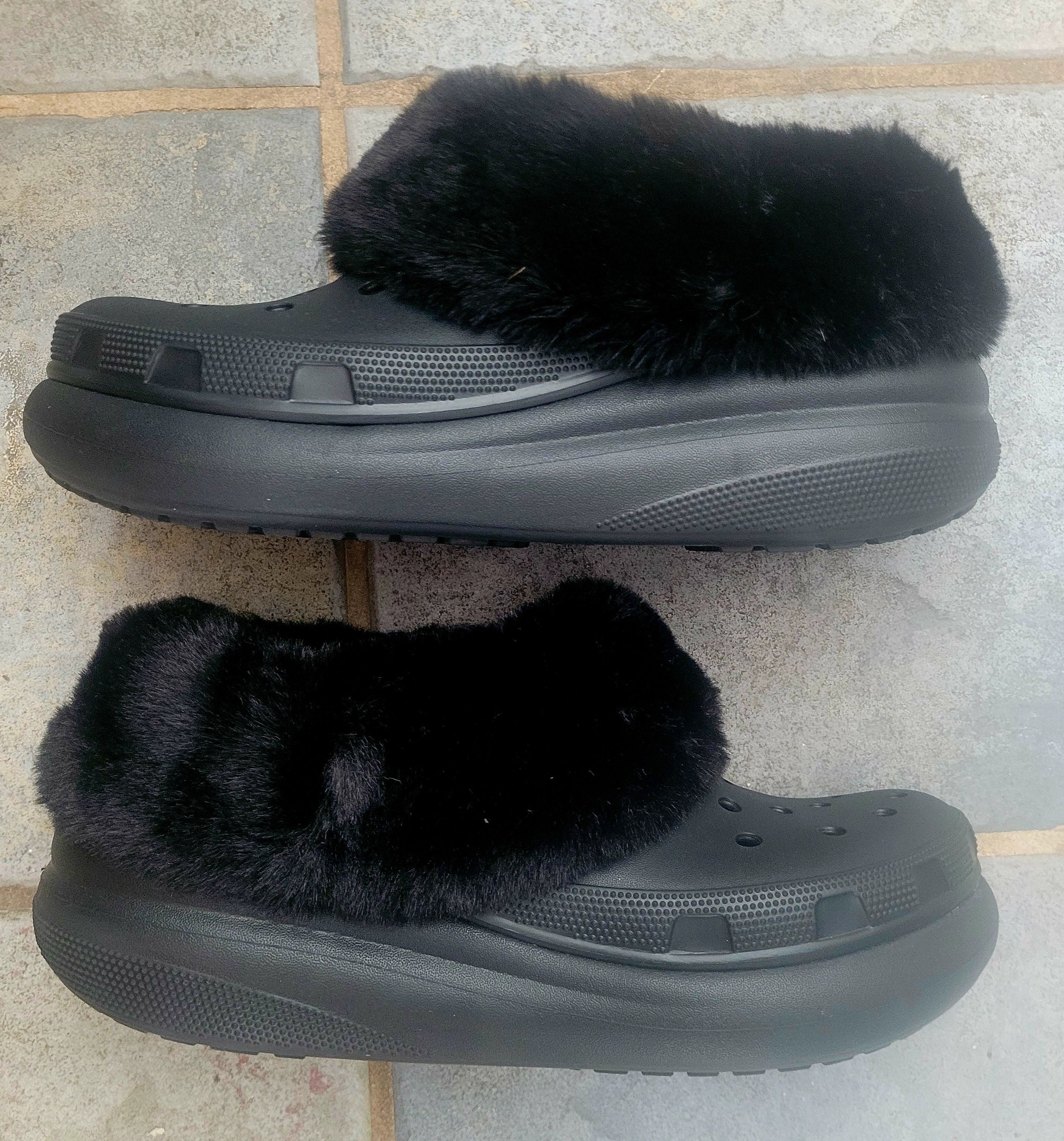 Crocs Fur Lined Croc Crush Size US 11 / EU 44 - 4 Thumbnail