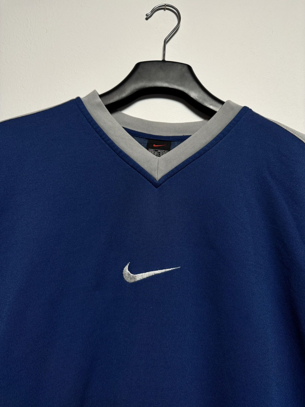 Nike Vintage Nike Center Swoosh Pullover 90s Sweatshirt Y2K Size US L / EU 52-54 / 3 - 4 Thumbnail