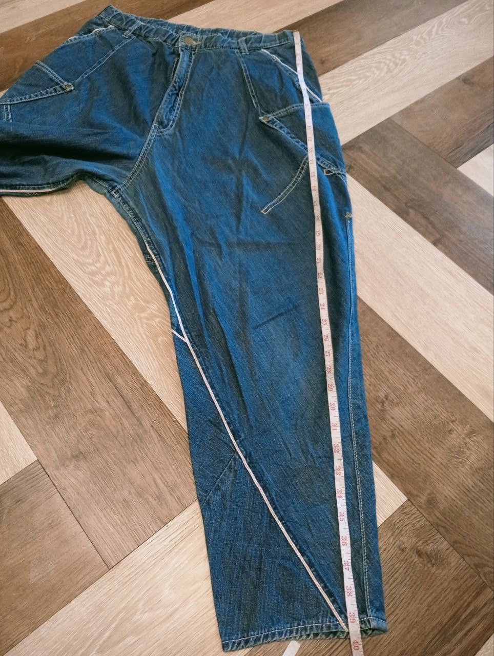 Issey Miyake VINTAGE MERCIBEAUCOUP ISSEY MIYAKE SELVEDGE BALLOON PANT Size US 32 / EU 48 - 16 Thumbnail